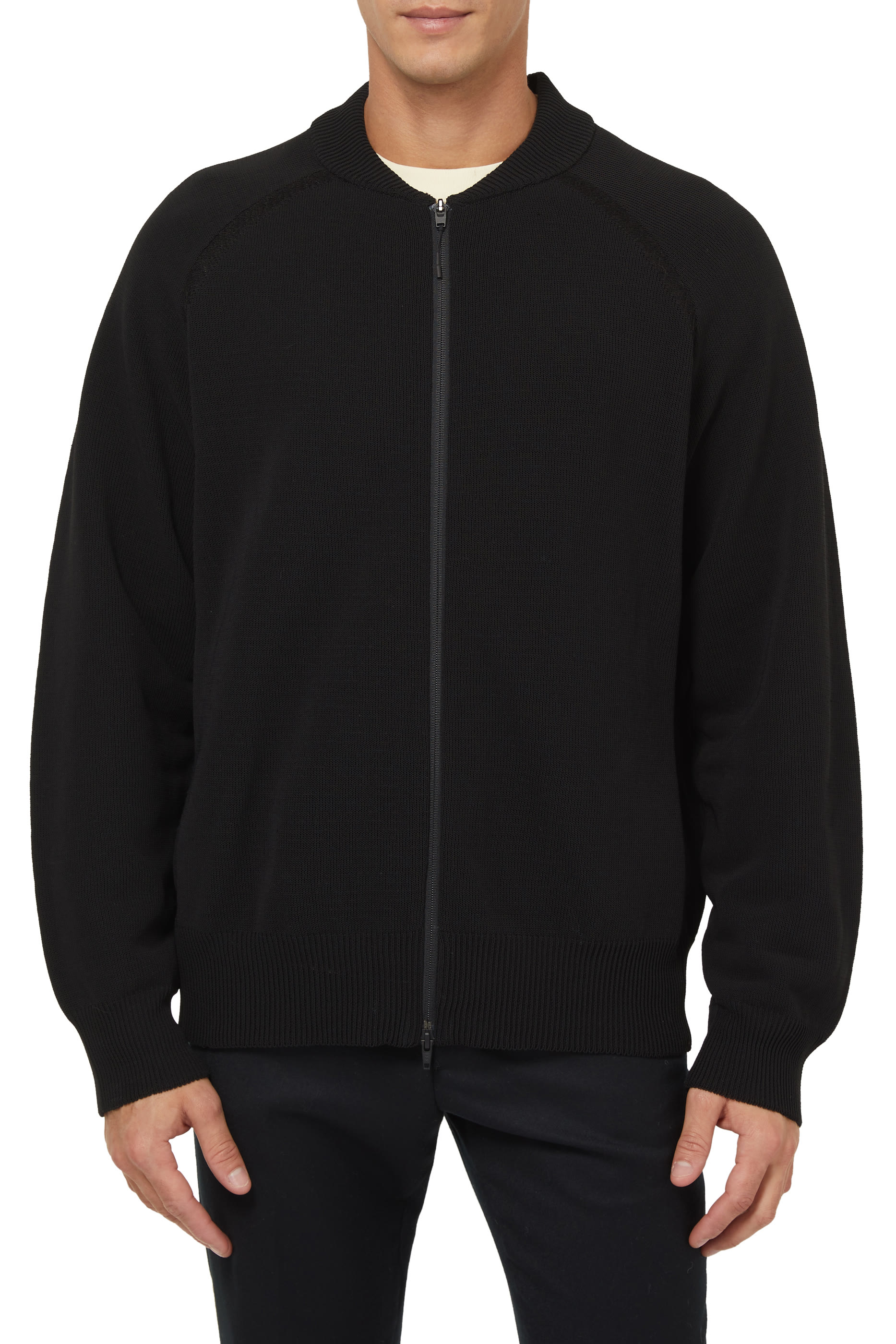 Classic Zip Up Sweater