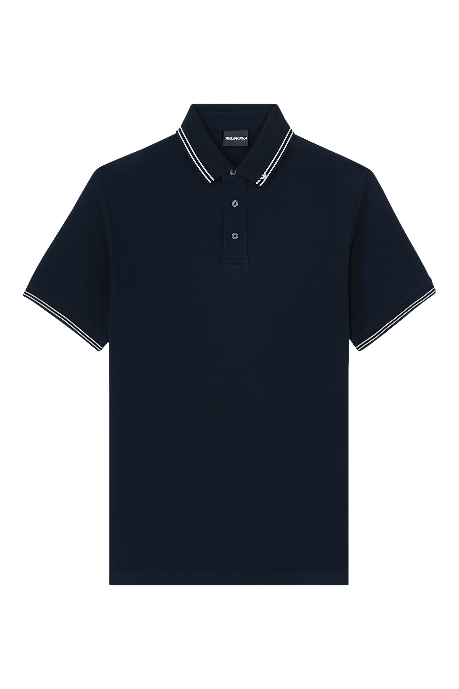 Micro Eagle Jersey Polo Shirt