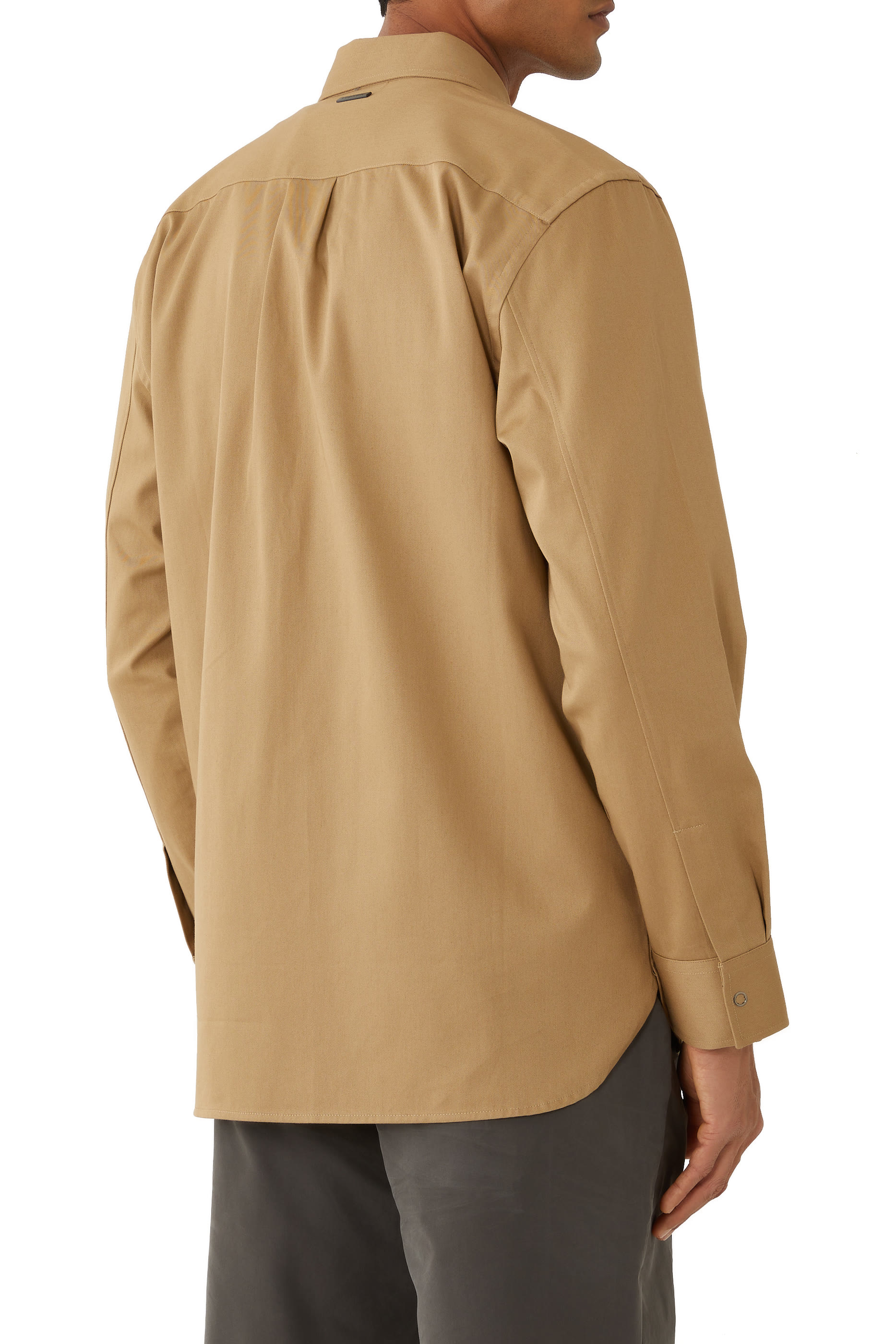 Cotton Twill Overshirt