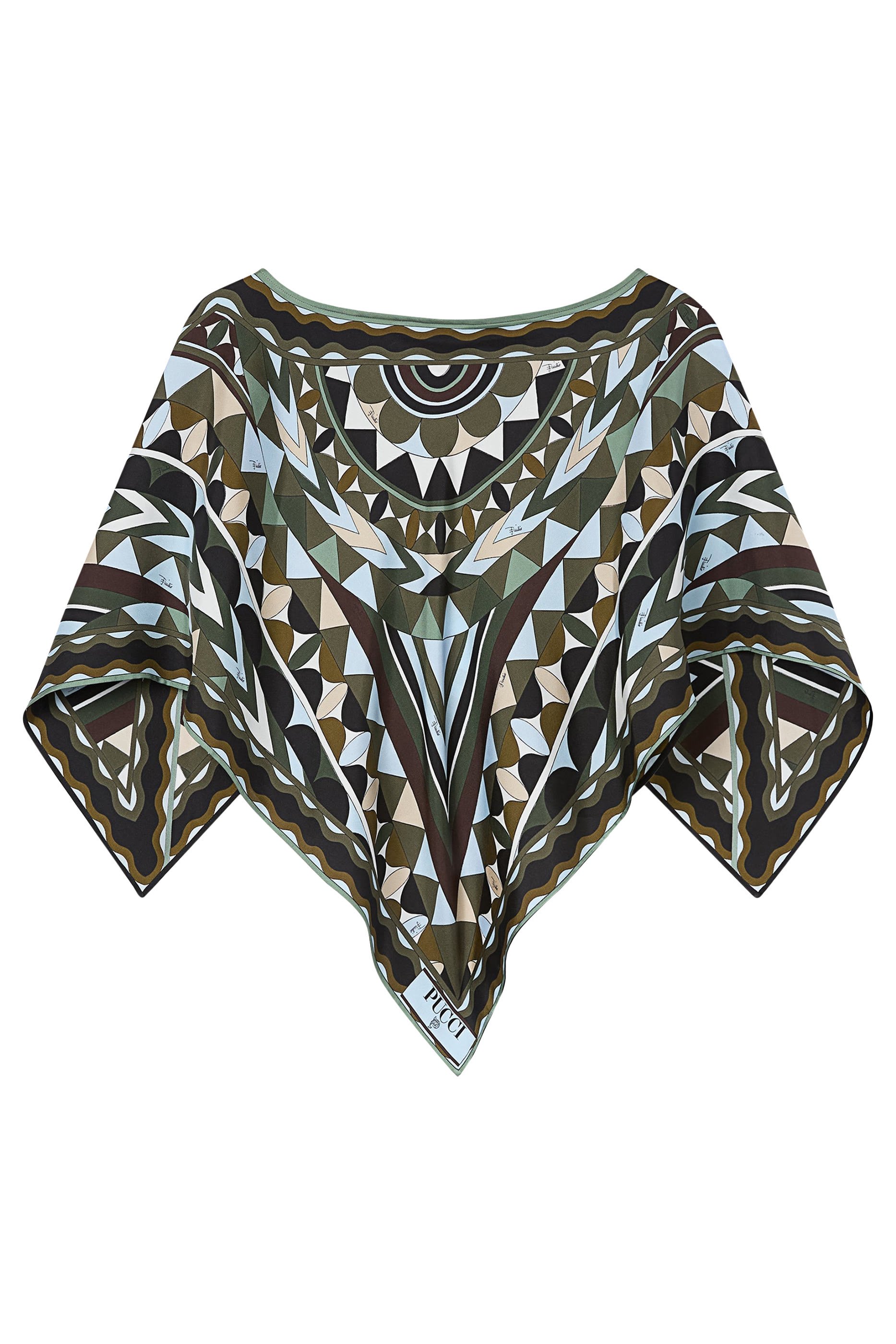 Manuba Print Kaftan Top