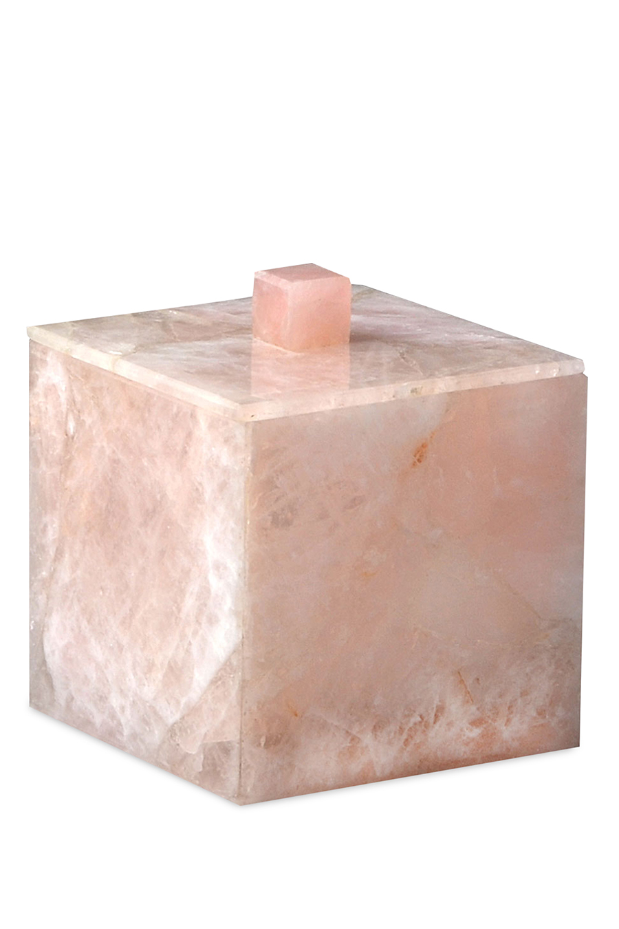 Taj Rose Quartz Storage Box