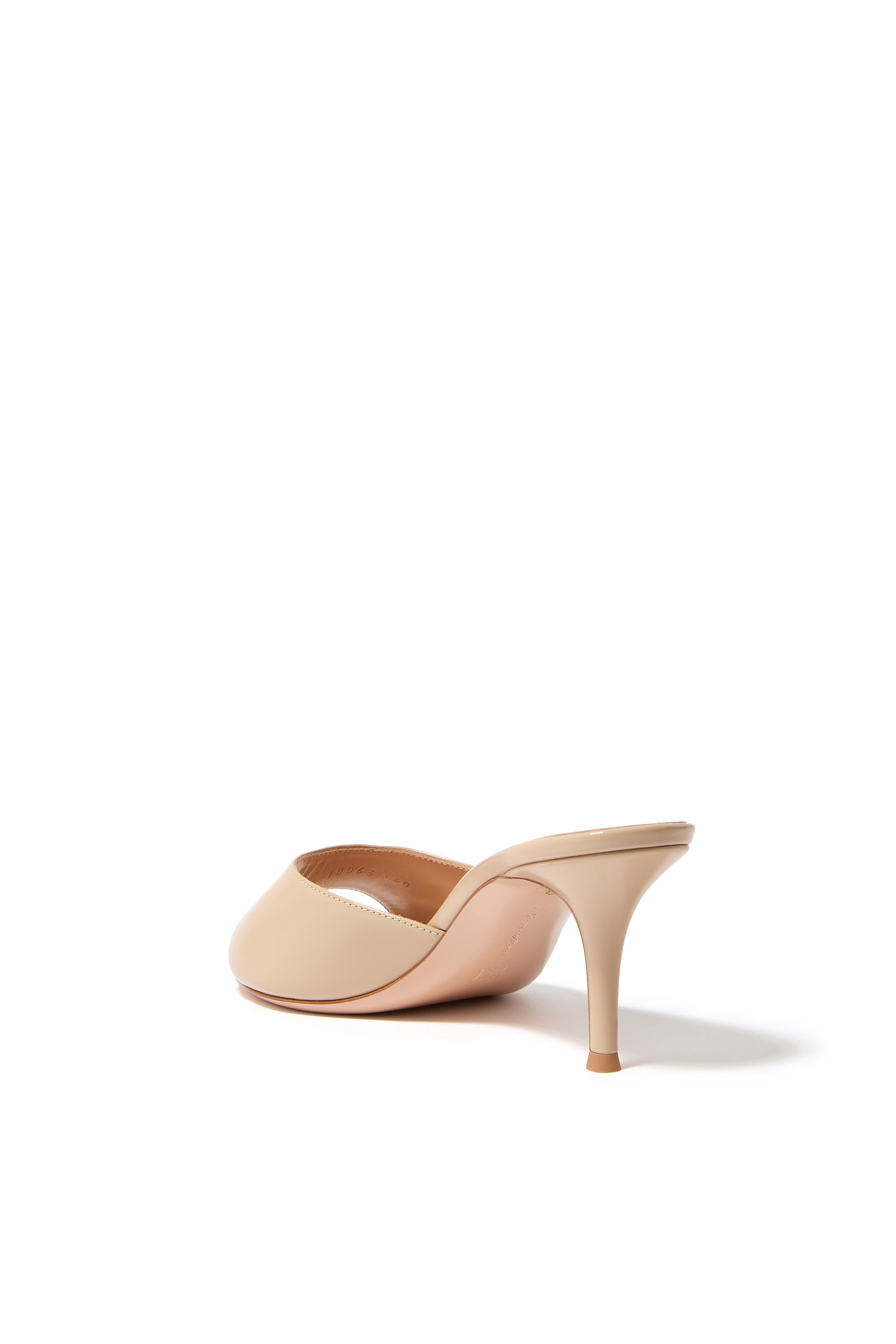 Elle 70 Patent Leather Mules