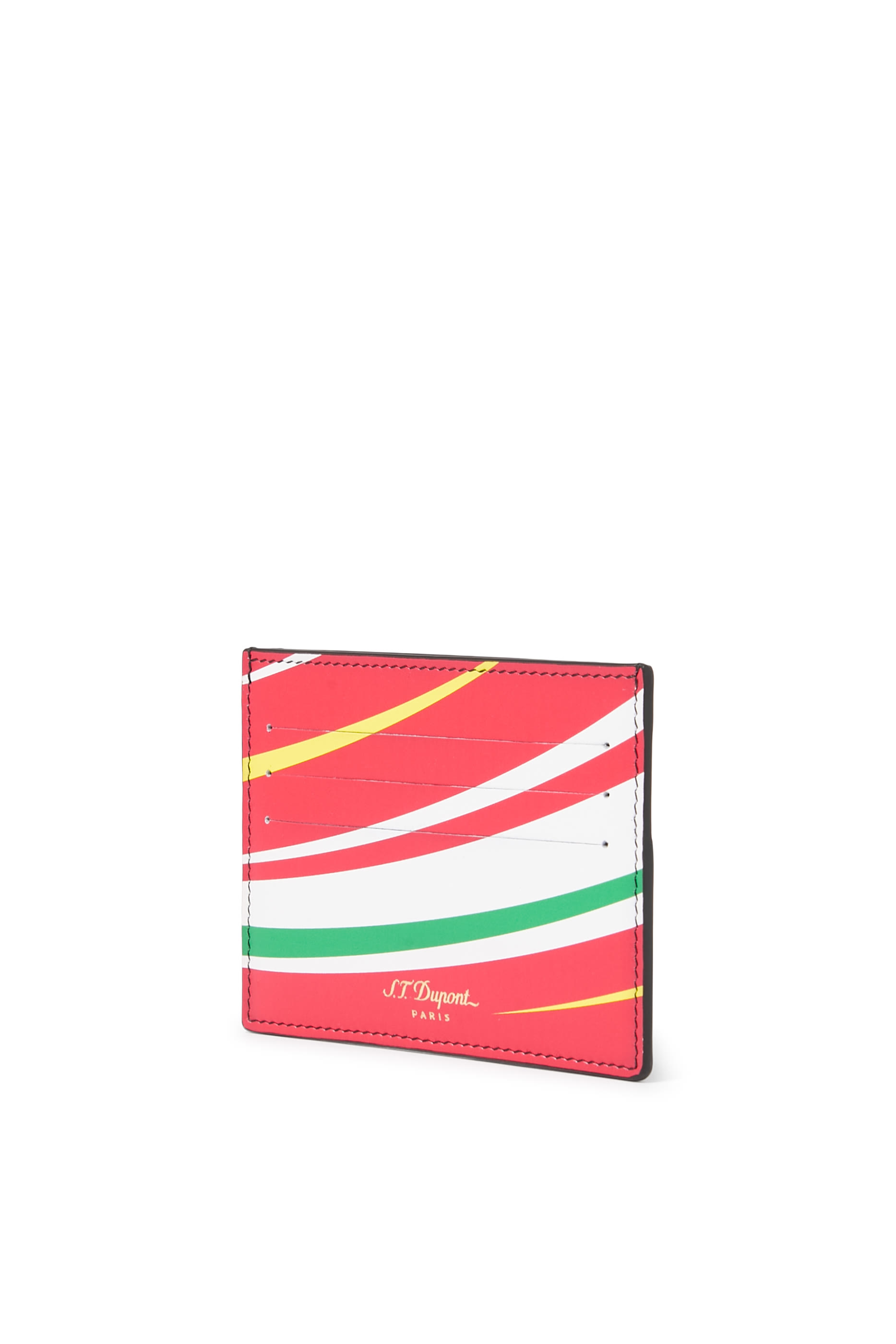 24H Du Mans Black Leather Card Holder