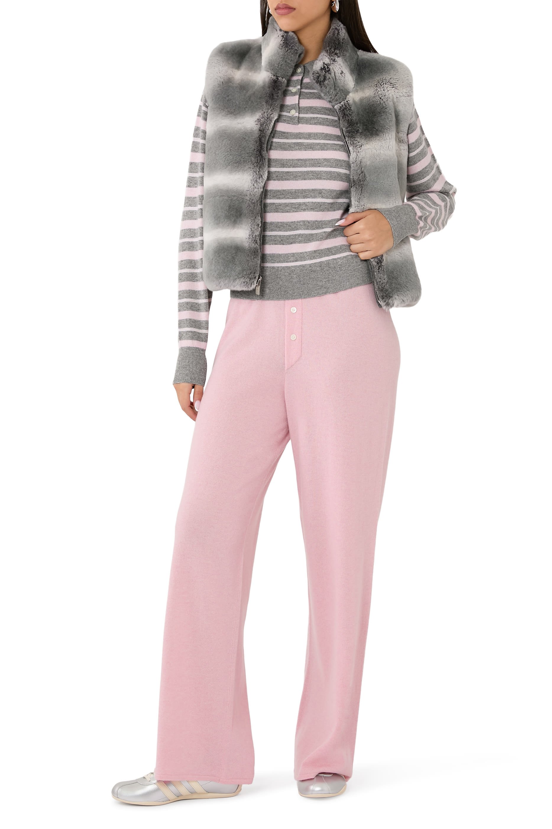 Collegiate Stripe Polo