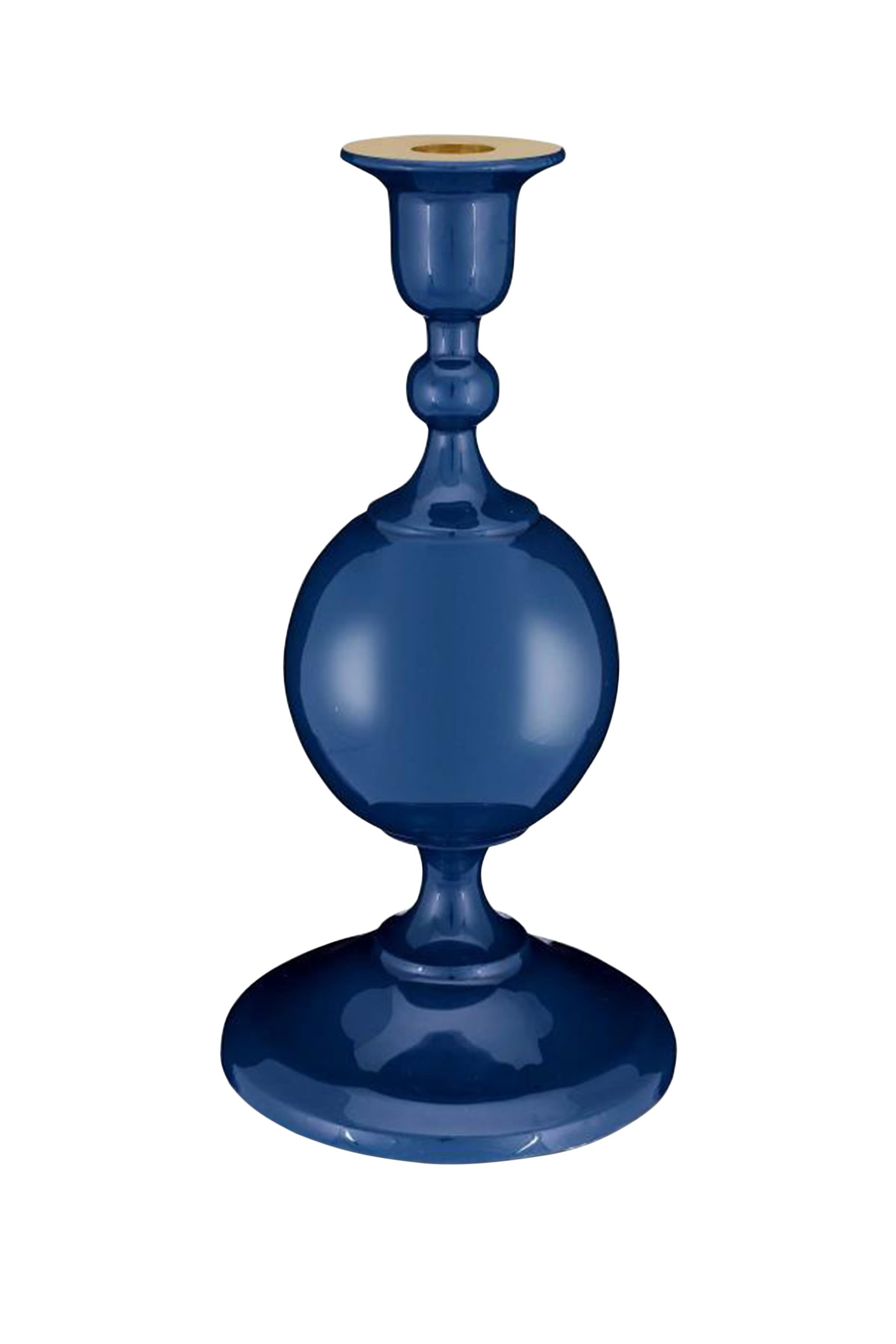 Small Metal Sphere Candle Holder