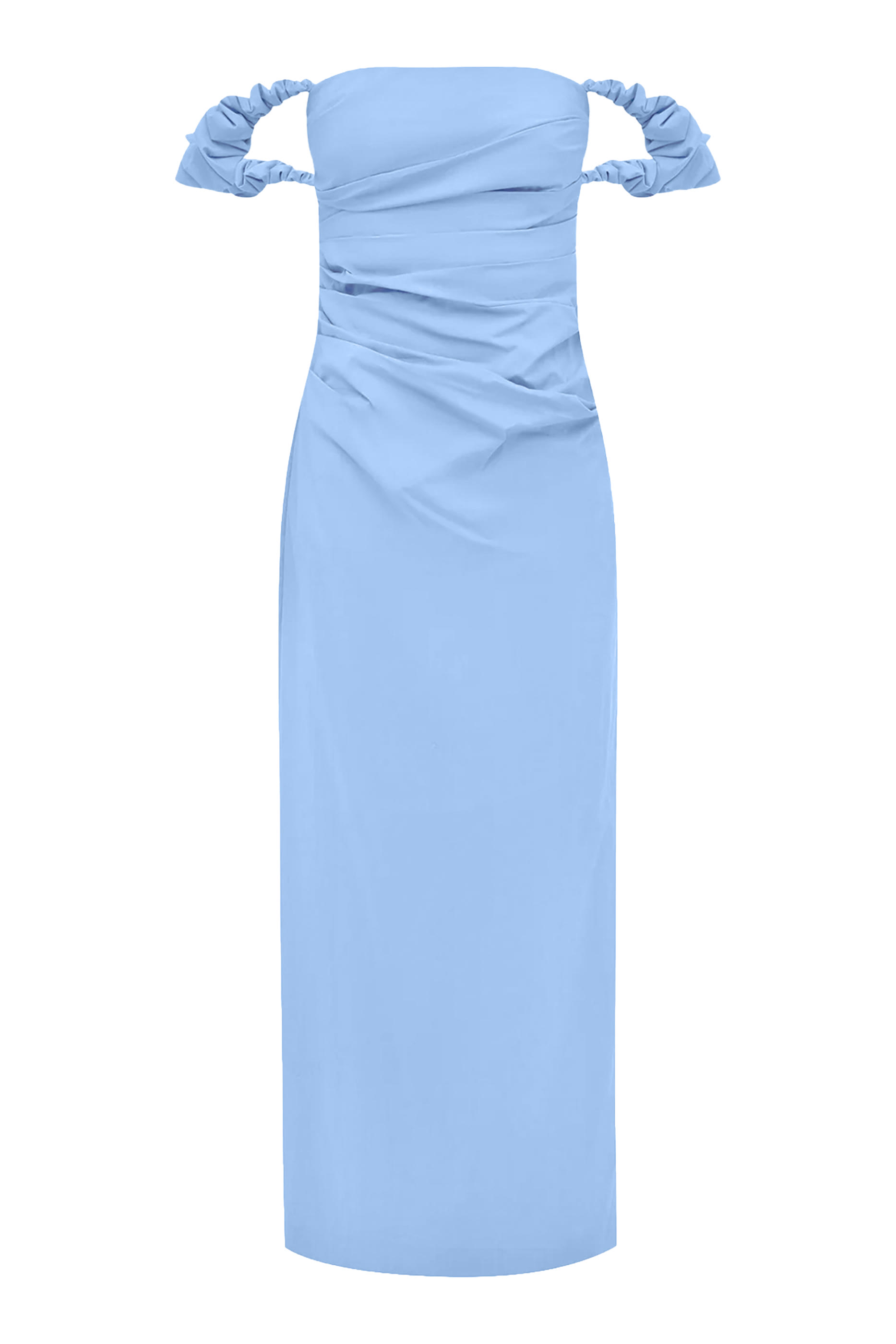 Campbell Off-Shoulder Draped Maxi Dress
