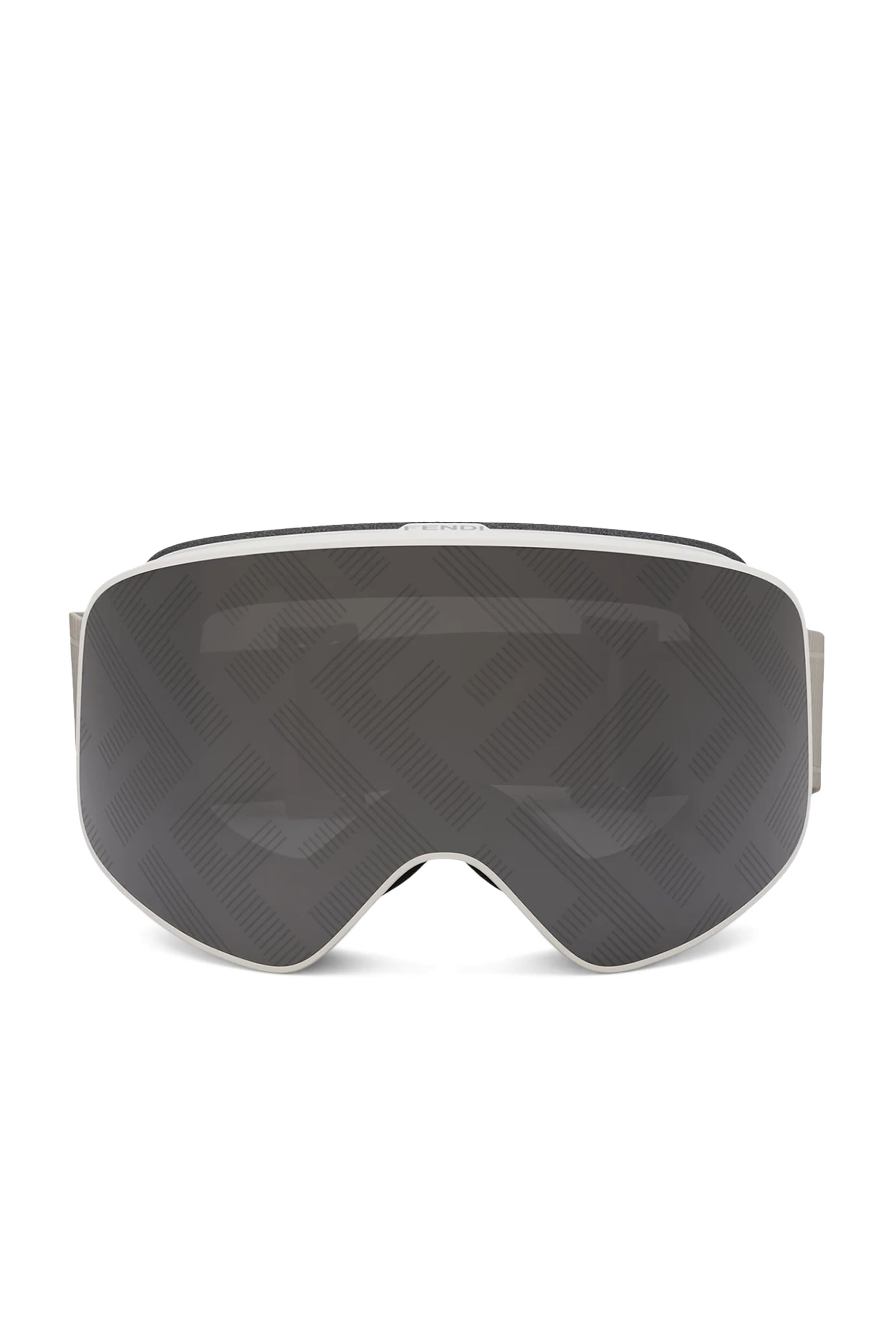 Grey Rectangular Ski Mask