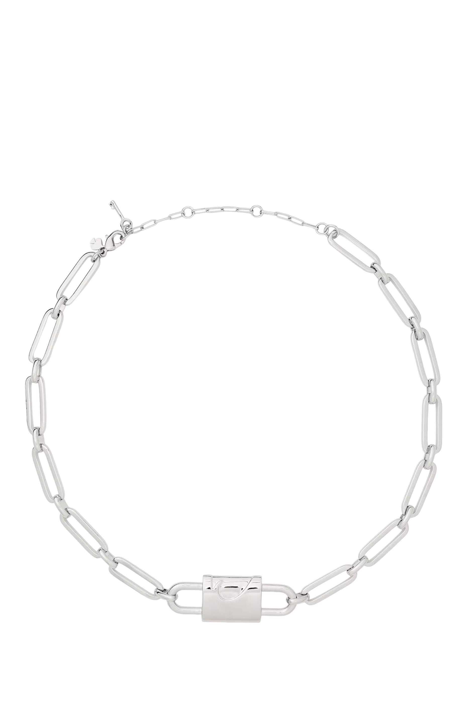 Spade Lock Necklace 