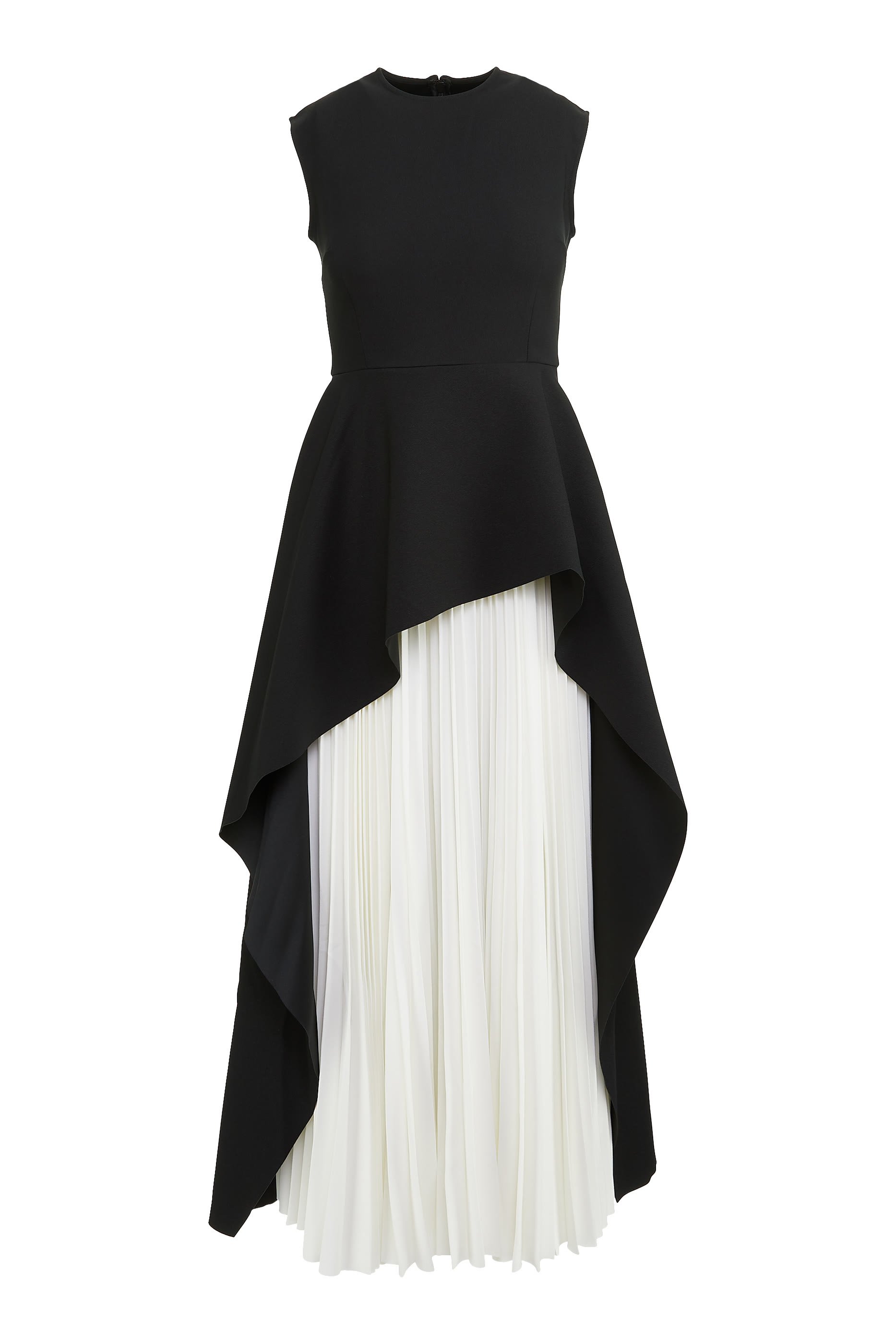 Severny Pleated Midi Dress