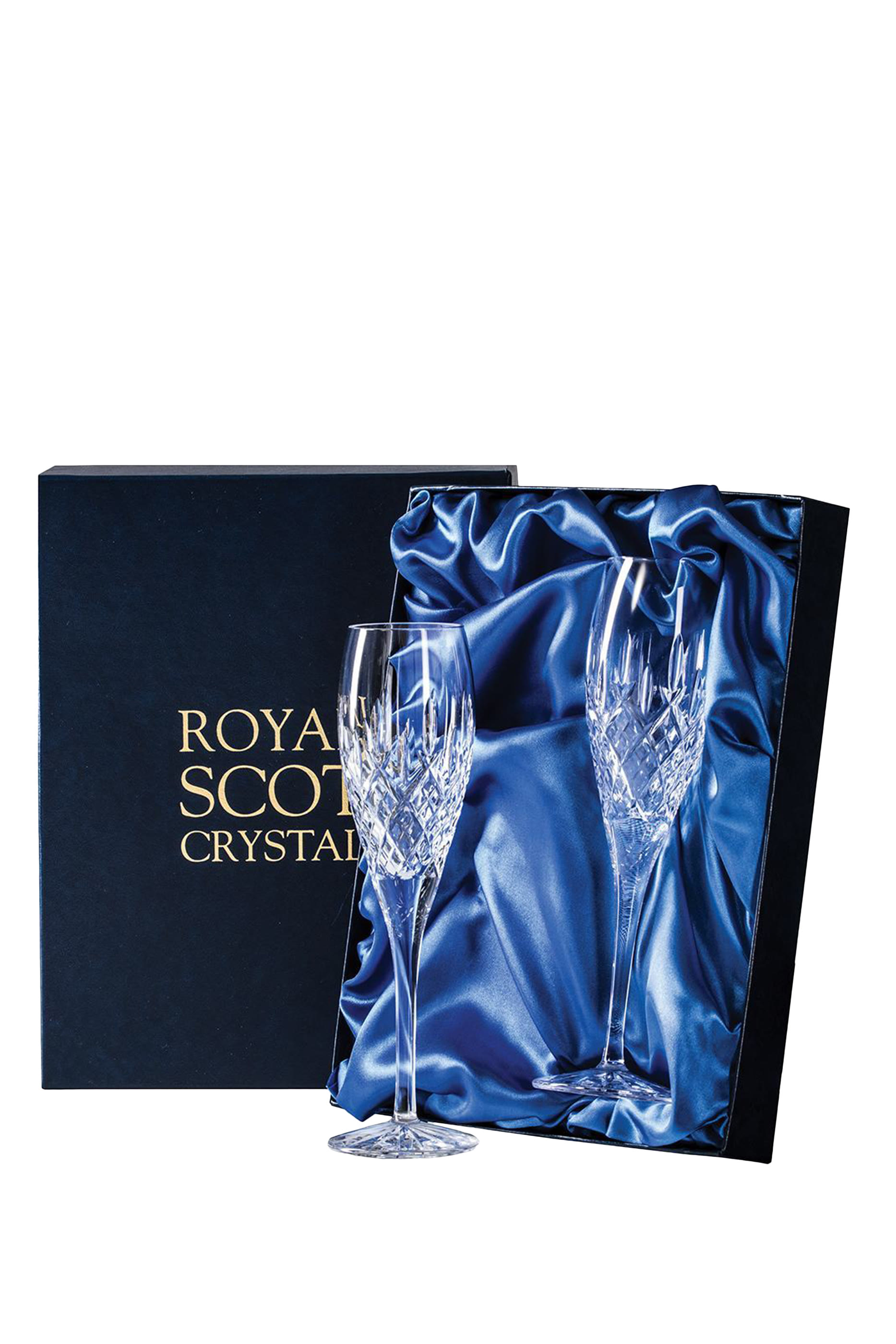 Crystal Flutes, Set of 2