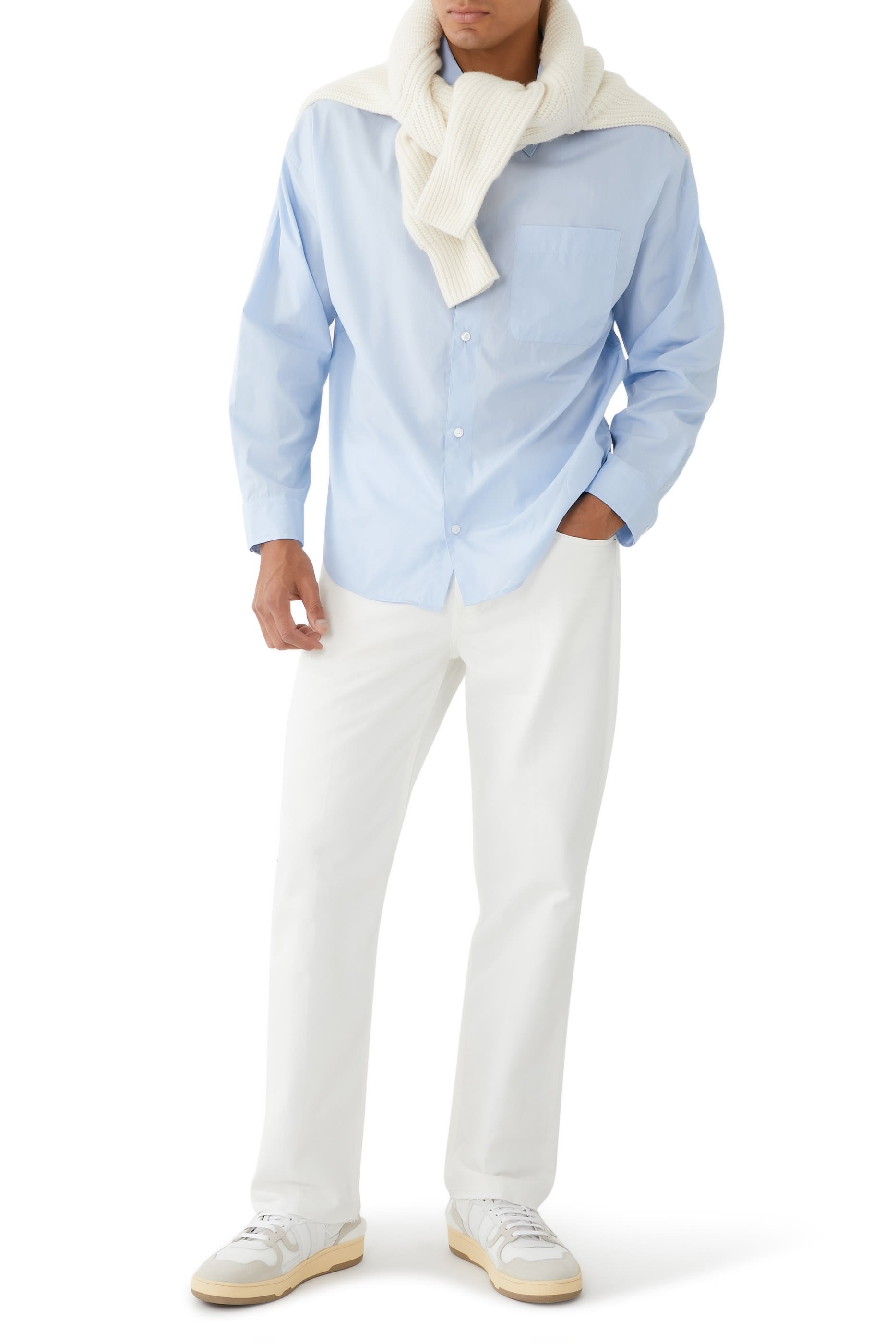 Relaxed Solid Shirt