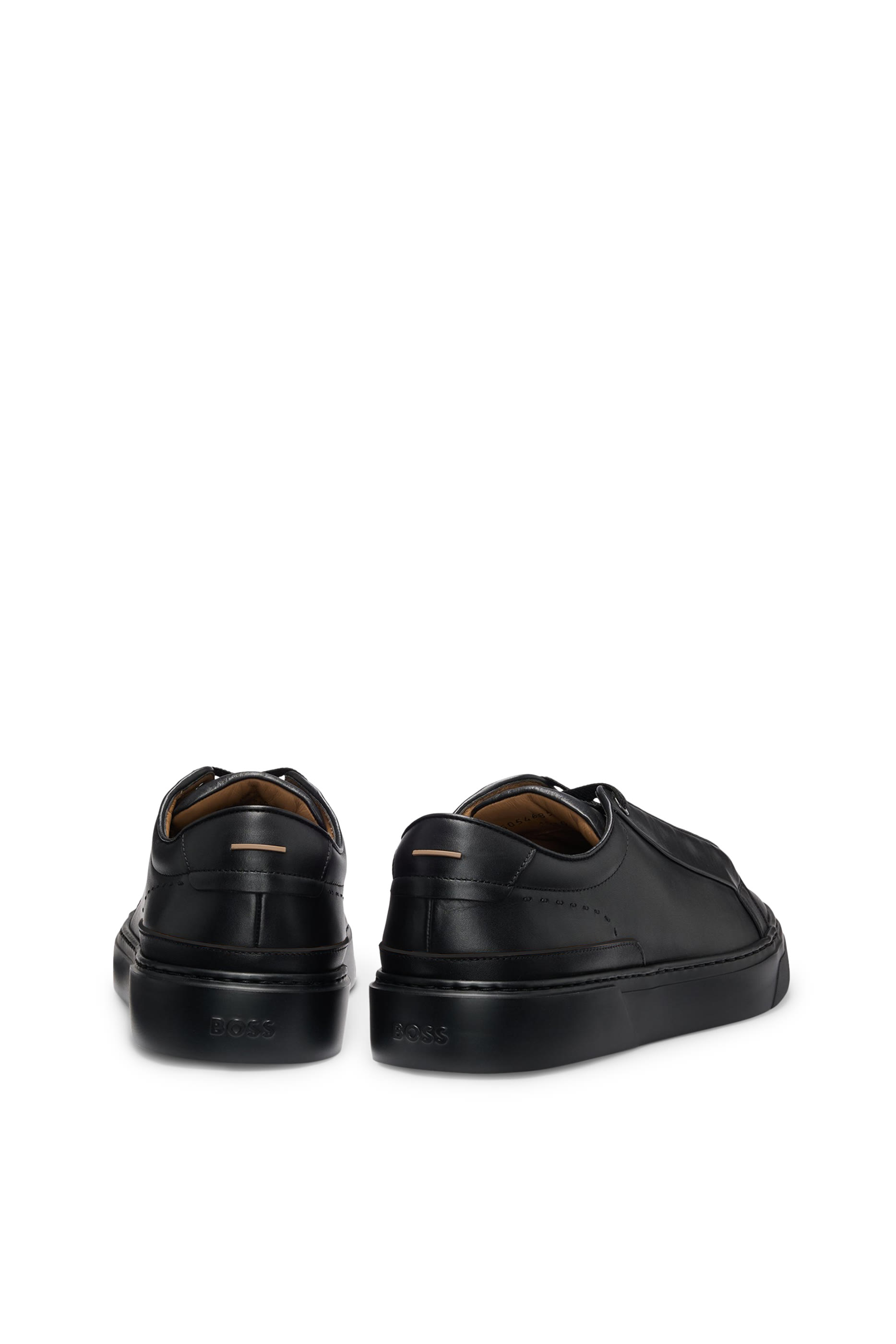 Gary Leather Sneakers With Hidden Laces