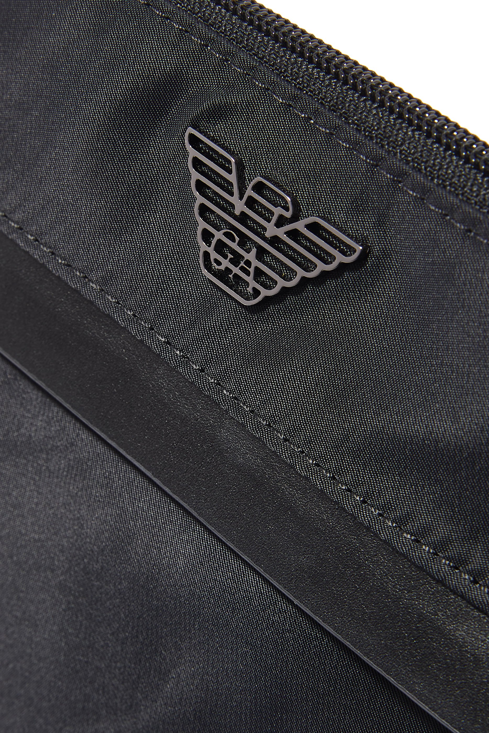 Recycled Nylon Flat Shoulder Bag