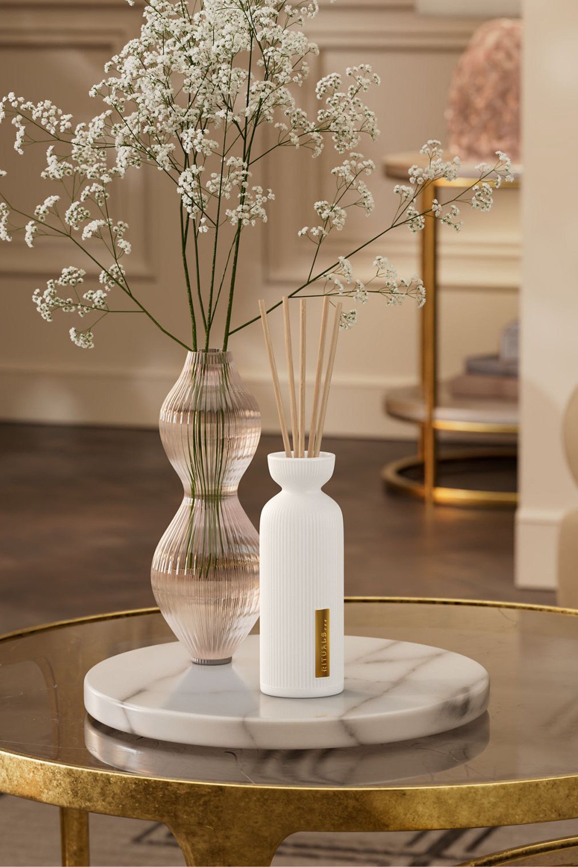 The Ritual of Sakura Mini Fragrance Sticks Reed Diffuser, 70ml