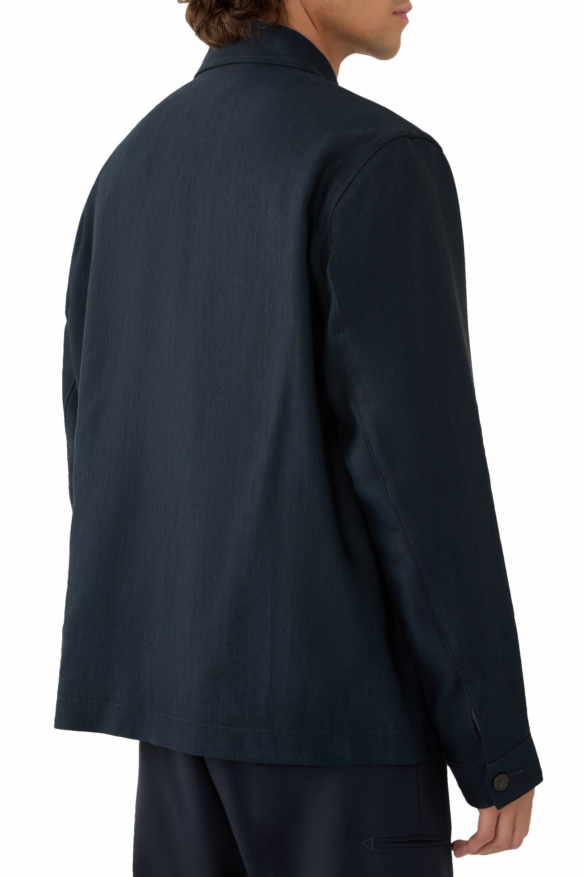 Compact Linen Jacket