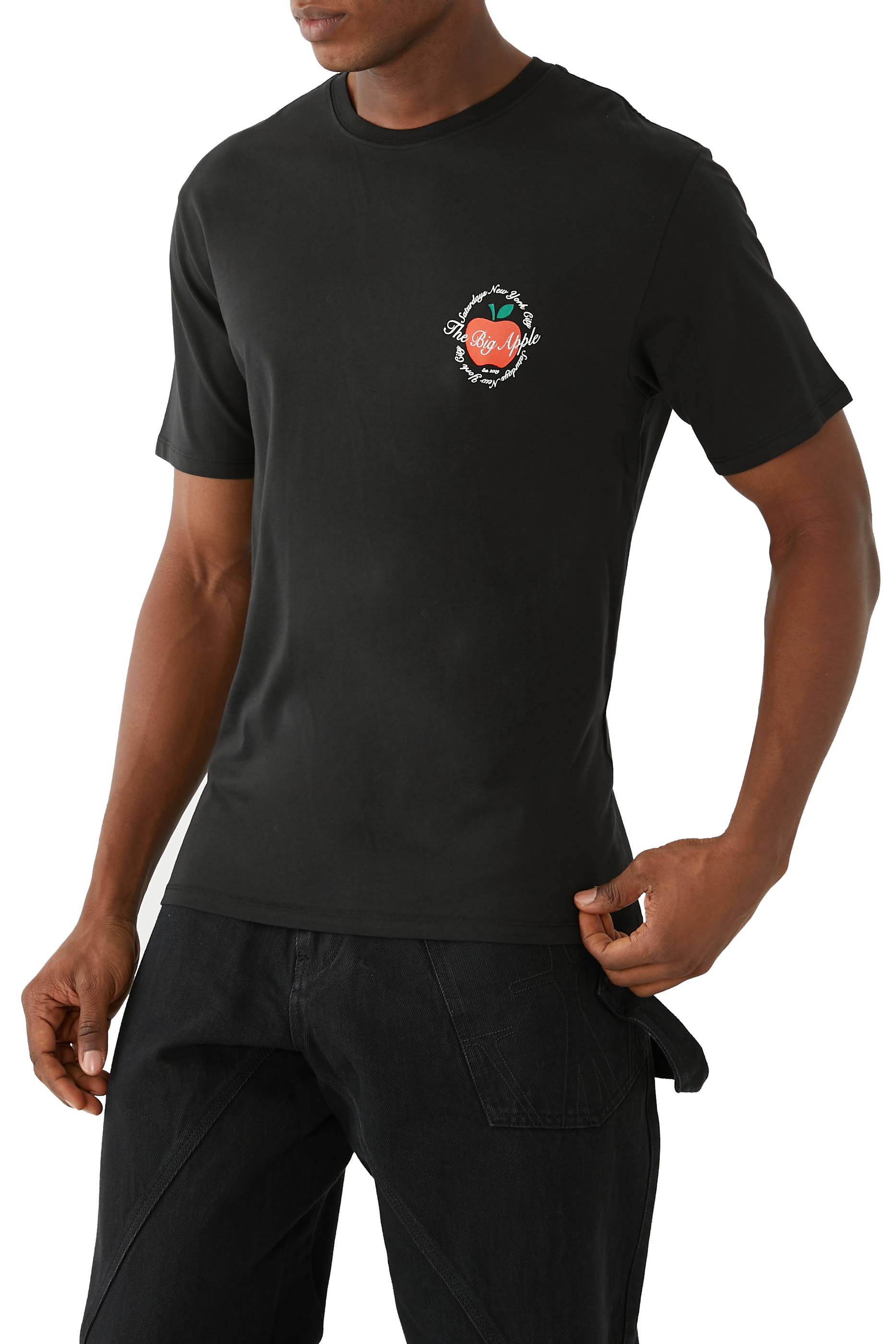 The Big Apple Standard Cotton Graphic T-Shirt
