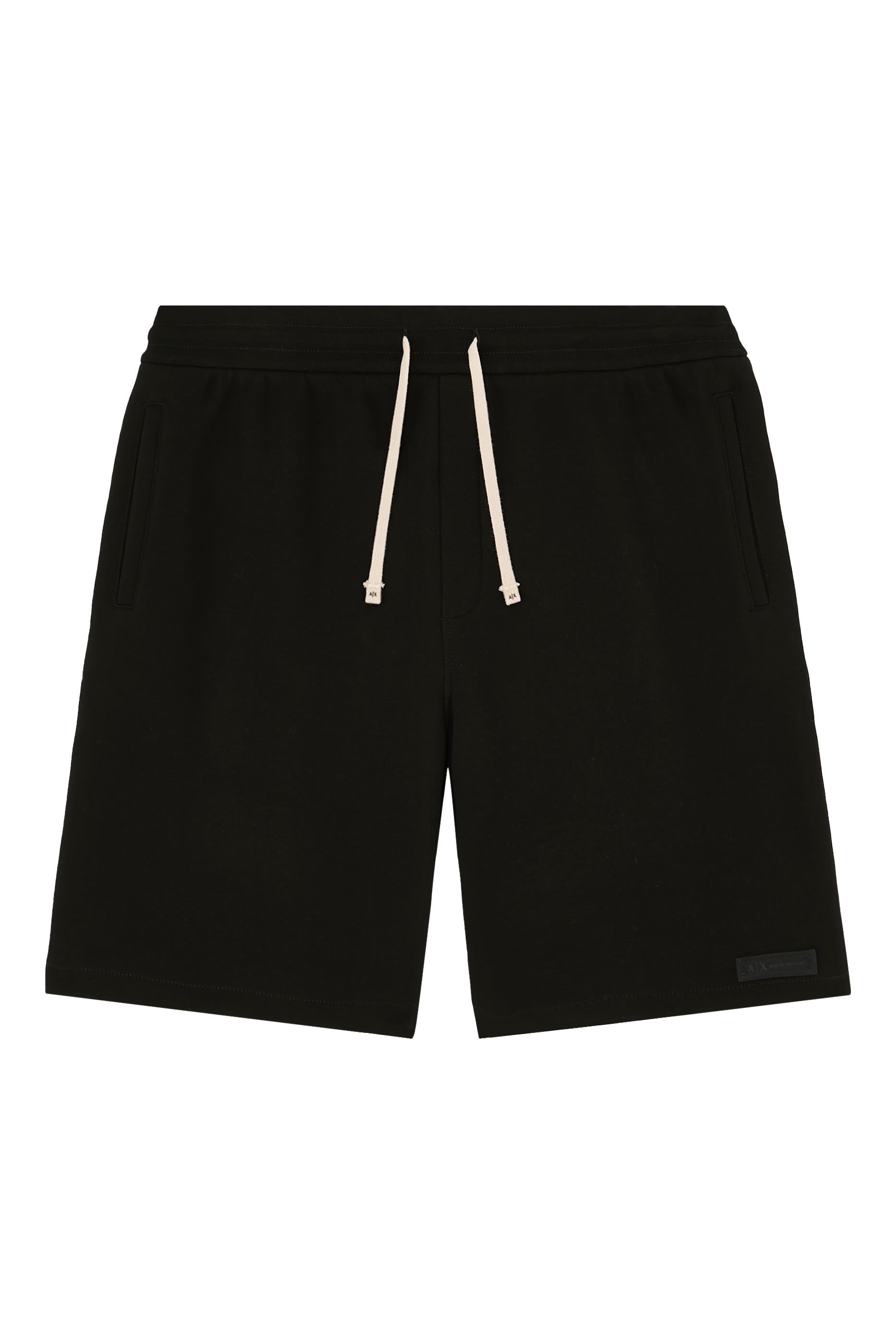 Cotton Blend Pique Shorts