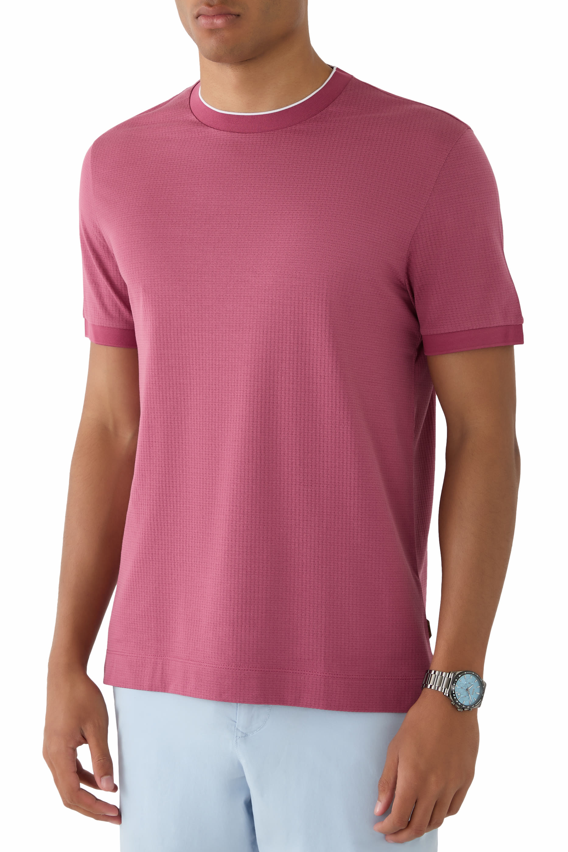 Cotton-Silk T-Shirt