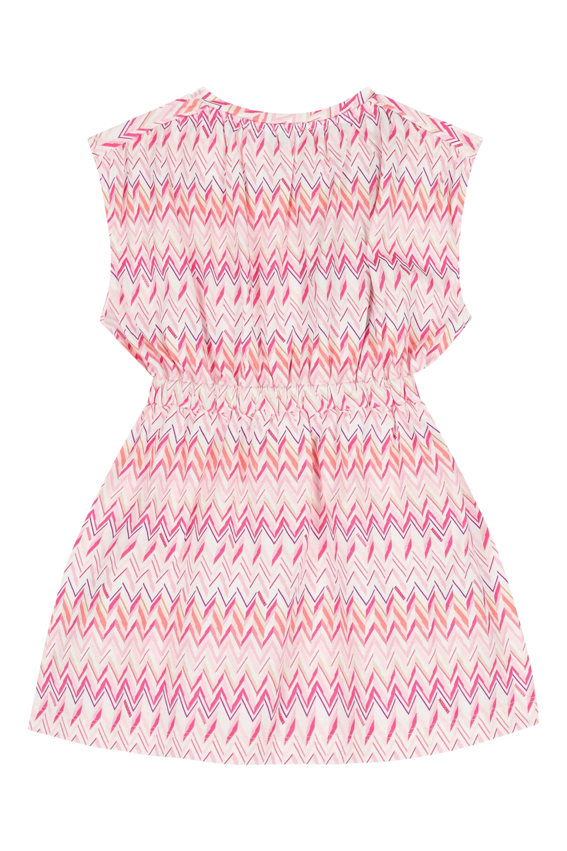 Kids Zig Zag Jersey Dress 