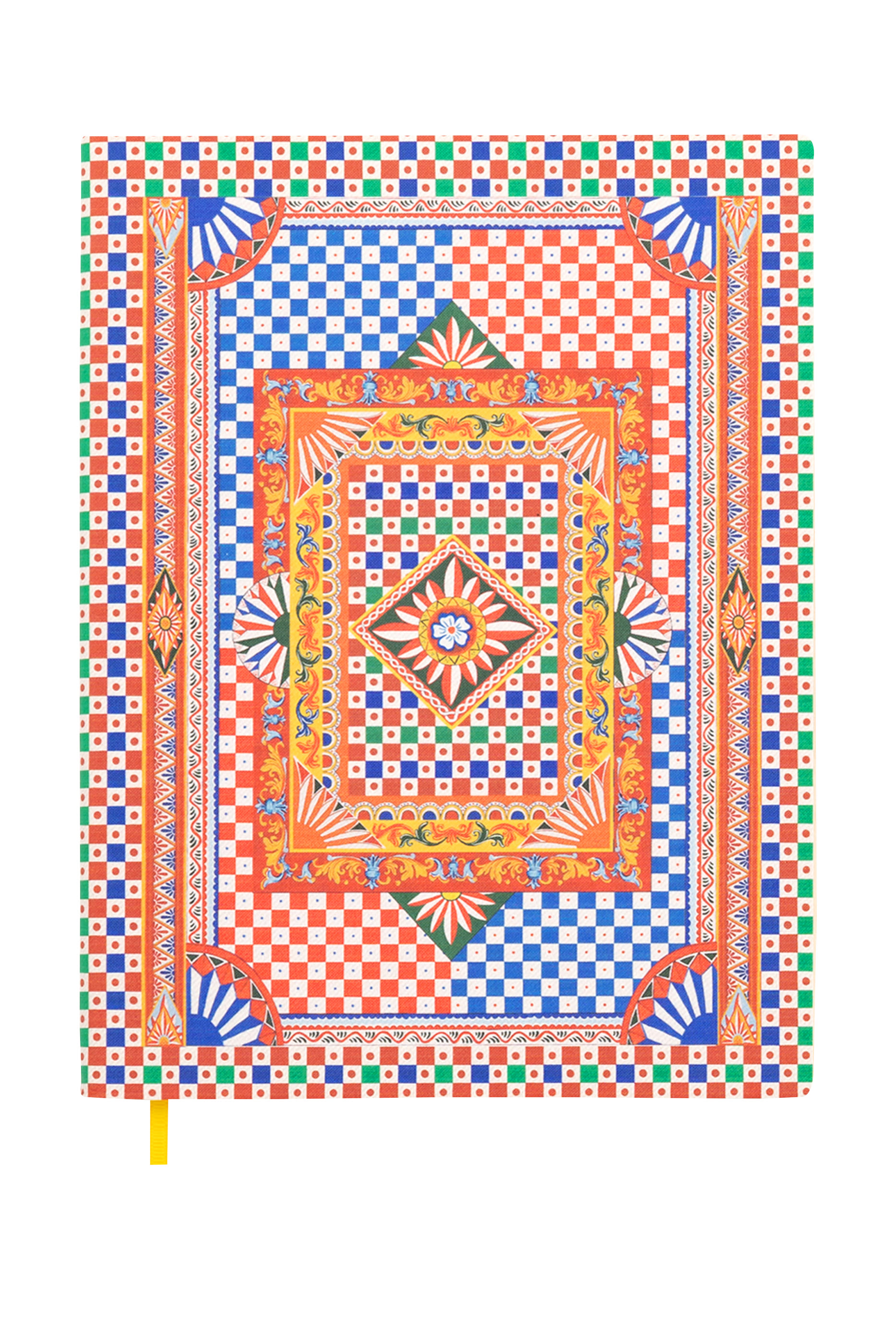 Carretto Large Ruled Notebook with Textile Cover