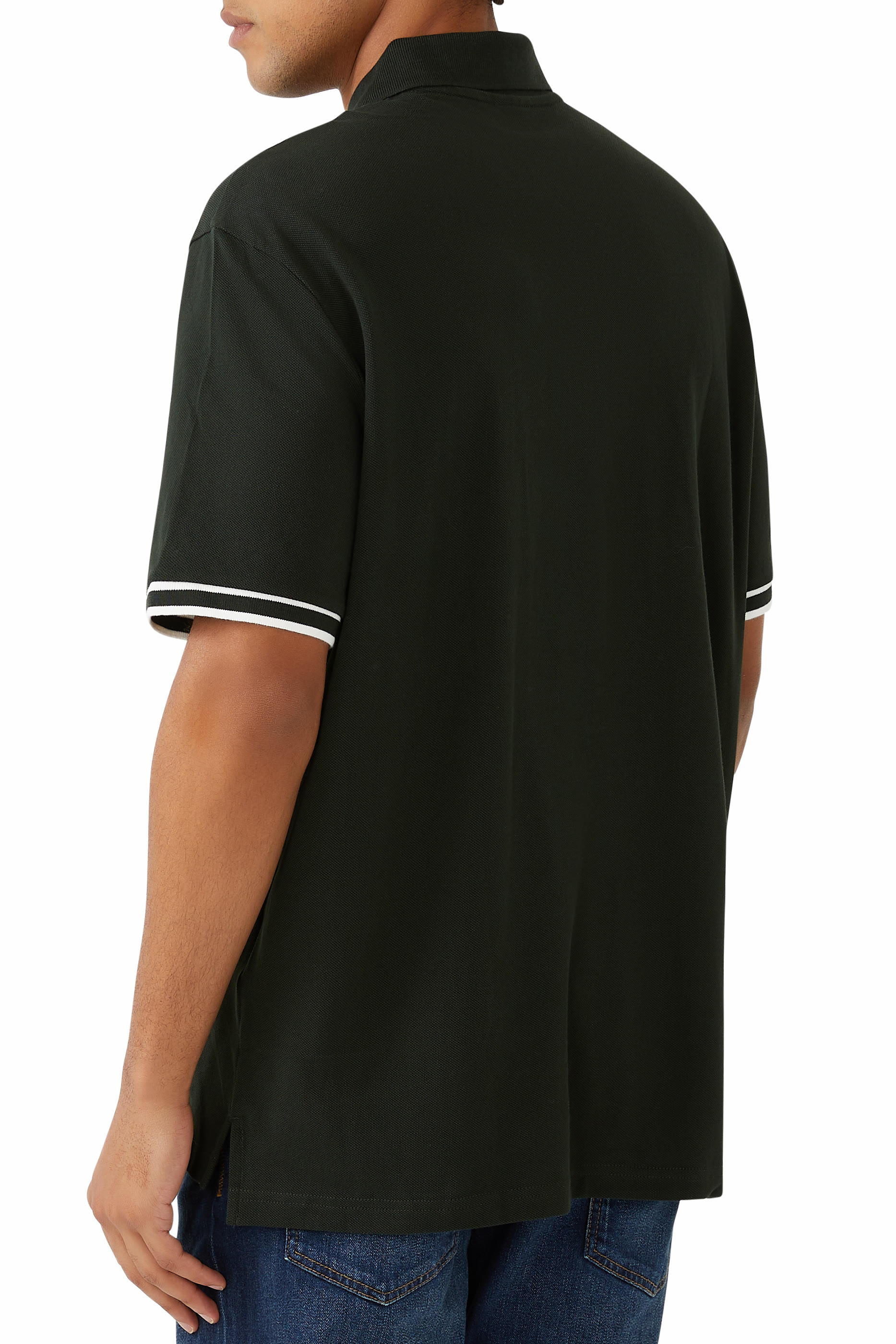 Regular Fit Polo with Zip
