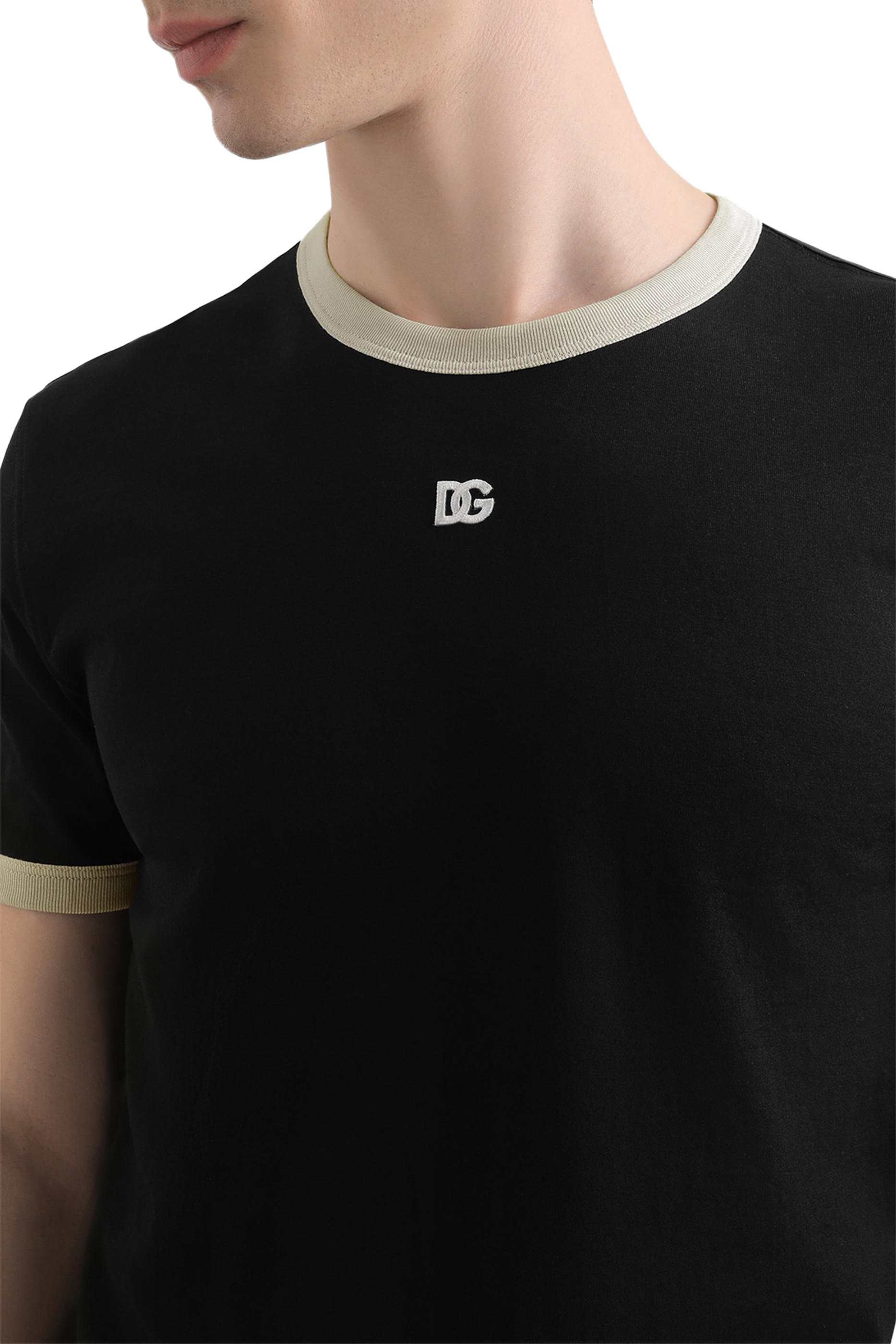 Embroidered Cotton T-Shirt