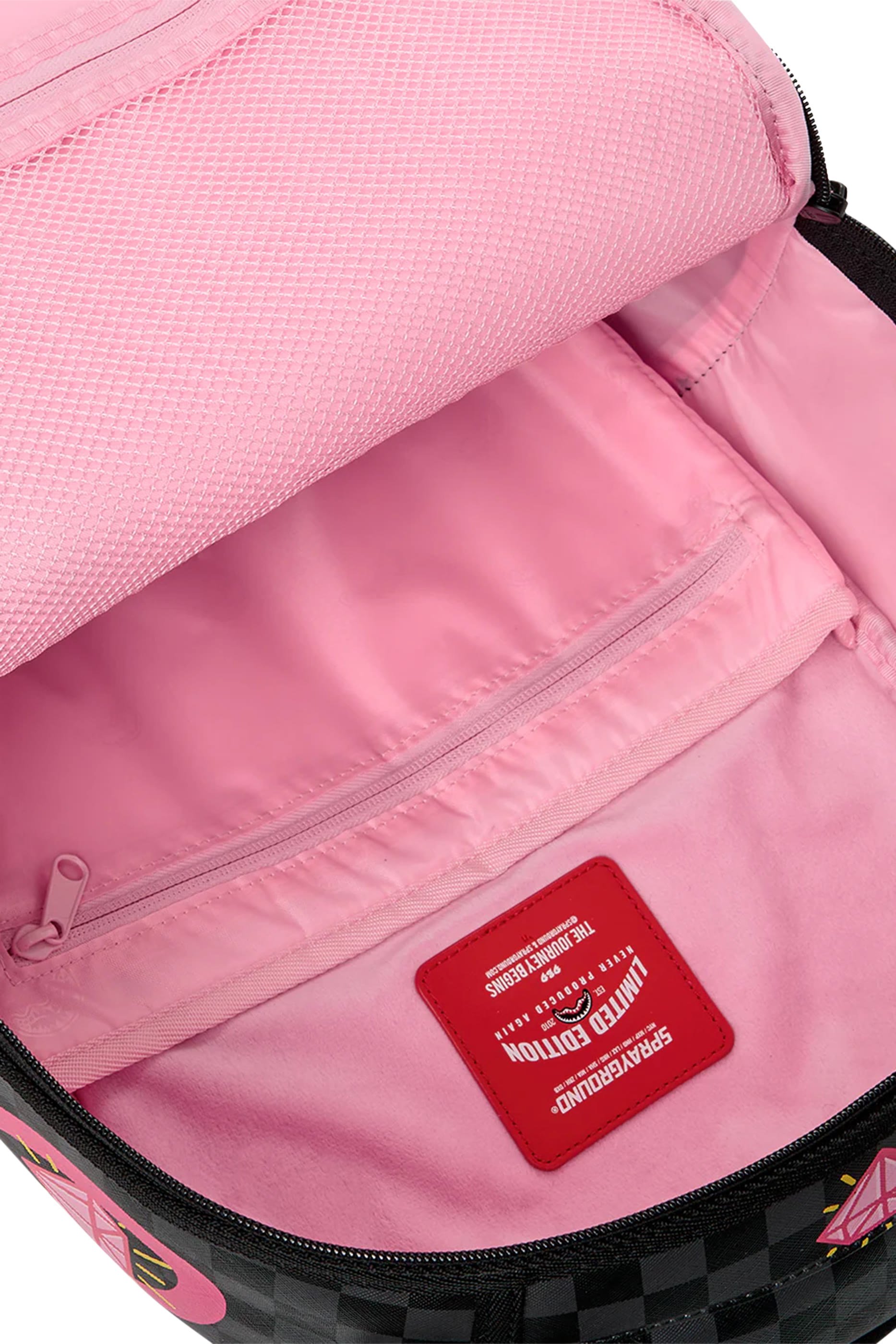 Kids Pink Panther Diamond Shark Backpack