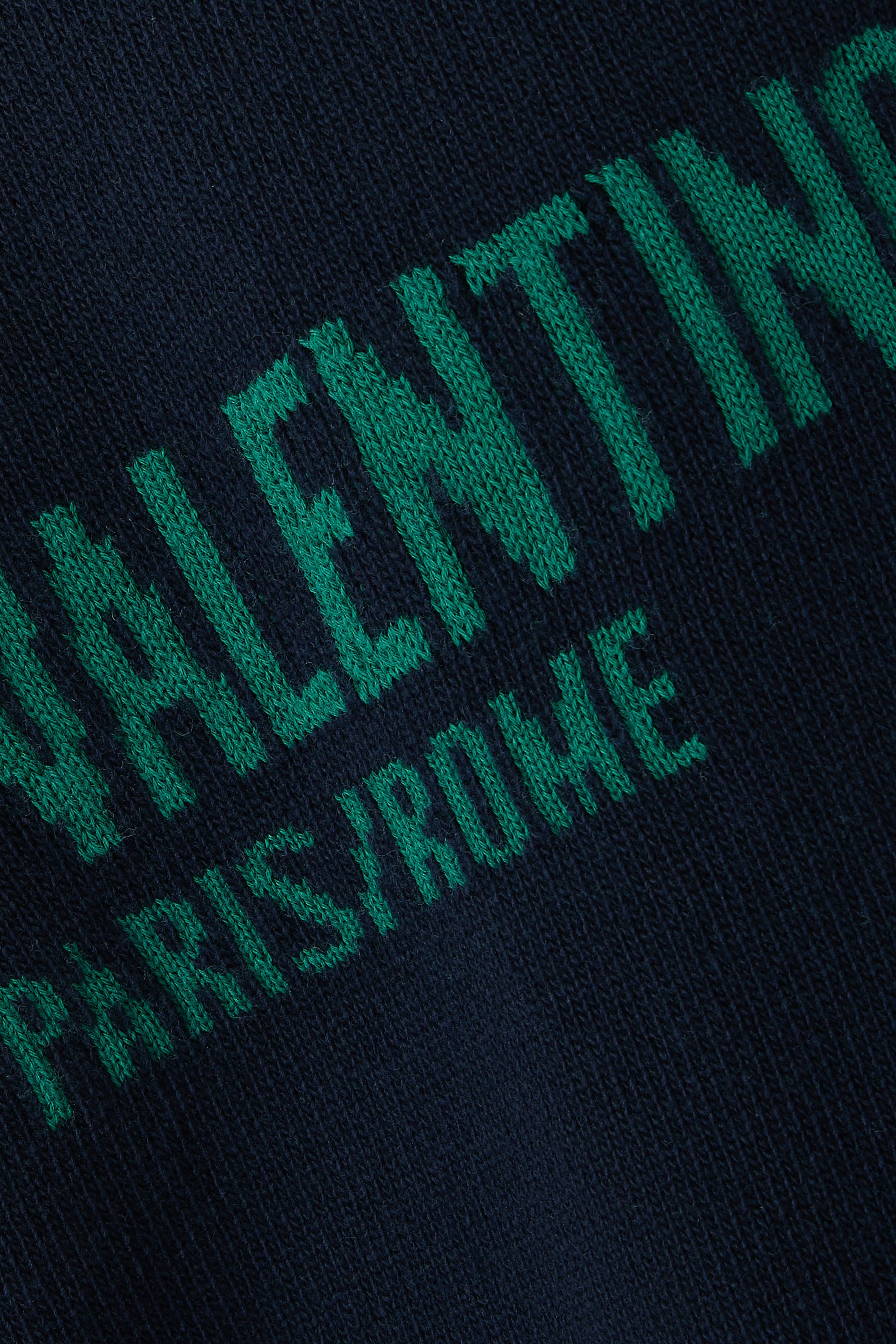 Logo Jacquard Pattern Jumper