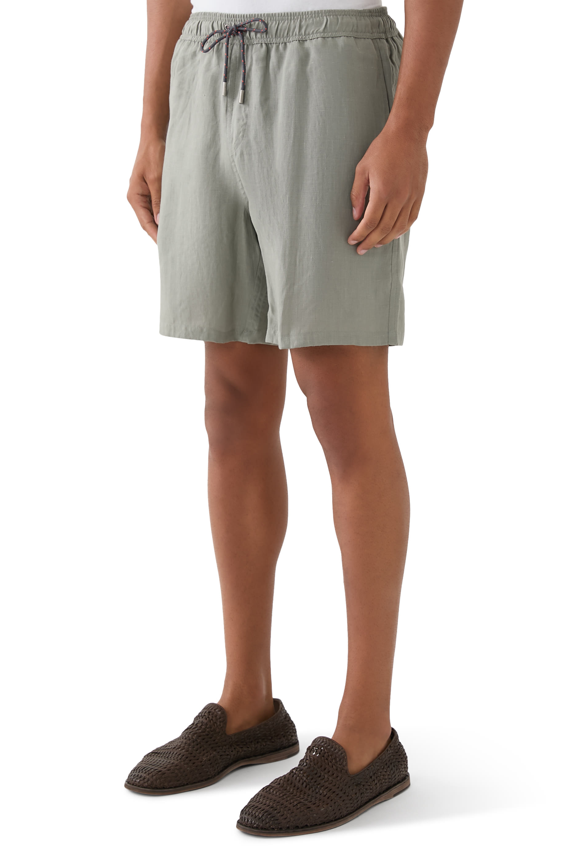 Hemp Fabric Swim Shorts