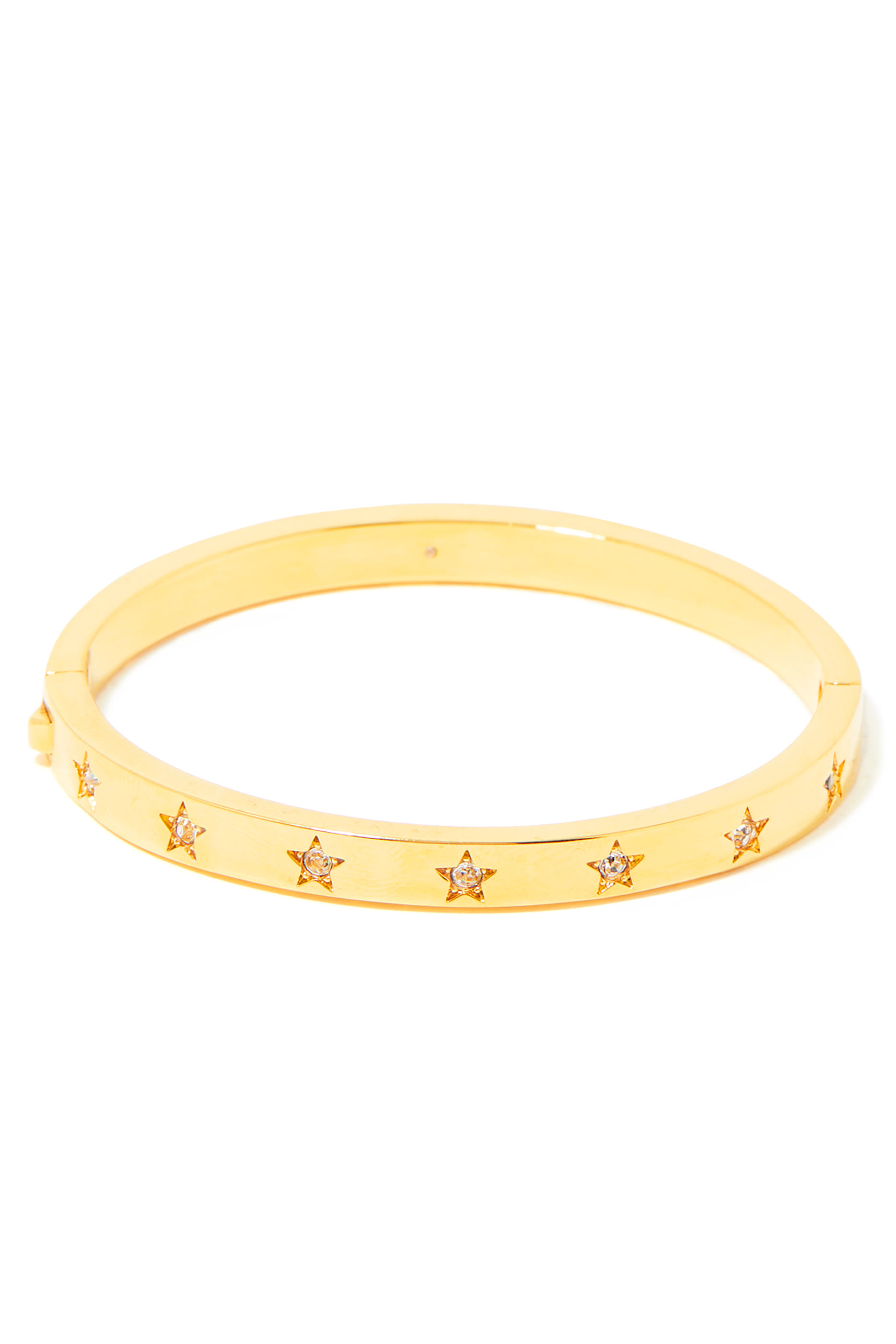 Set In Stone Star Hinged Bangle