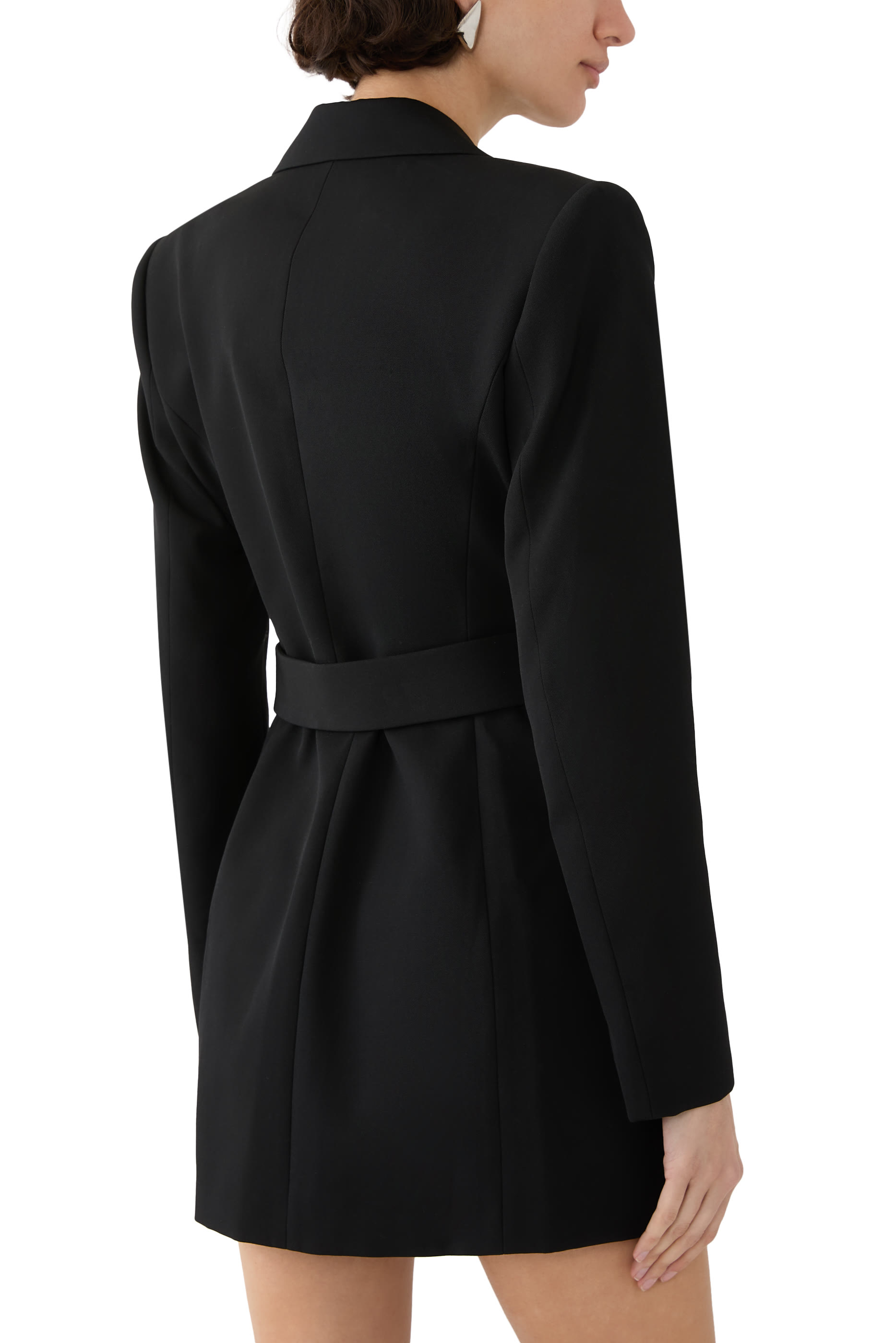 Belted Blazer Dress