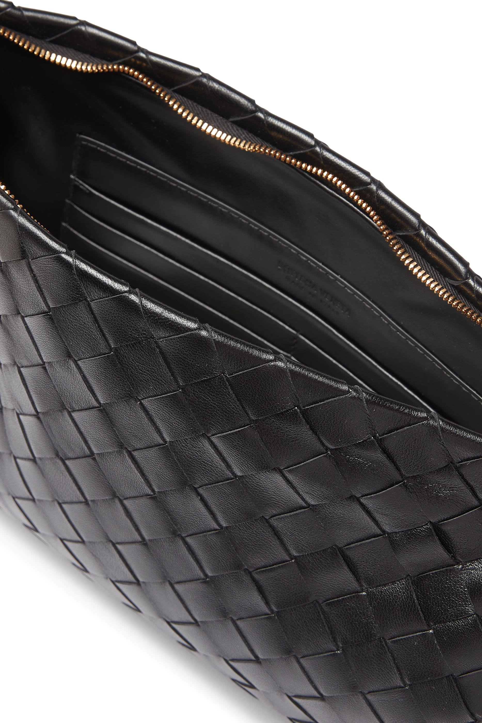 Medium Intrecciato Leather Pouch