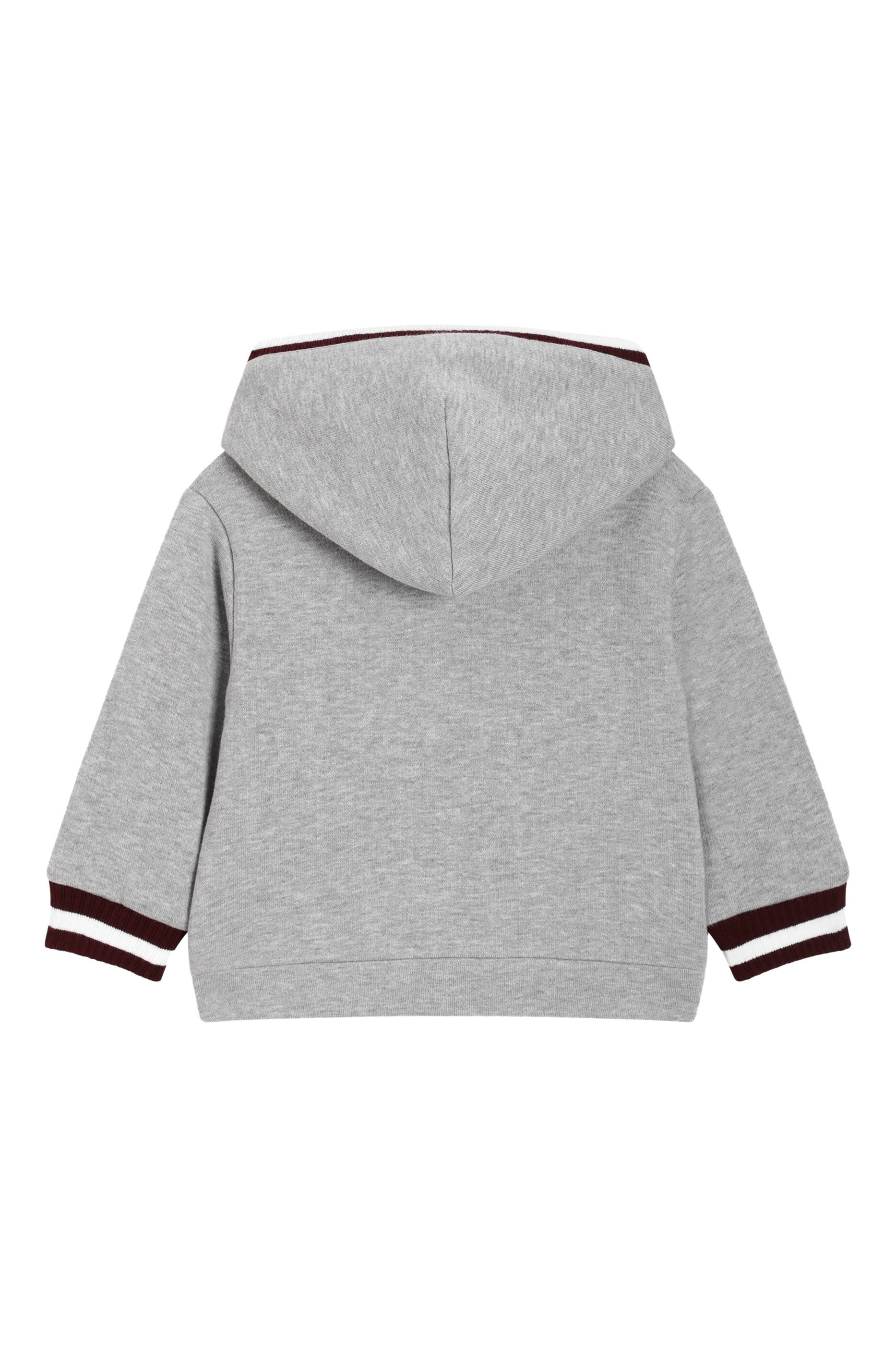 Kids Logo Embroidered Hooded Sweatshirt