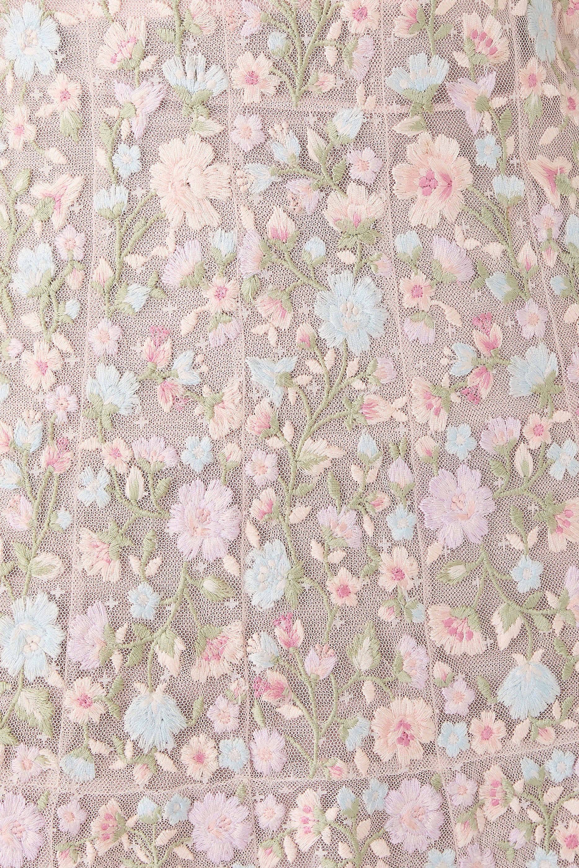 Sylvia Rose-Appliqu&eacute; Maxi Dress