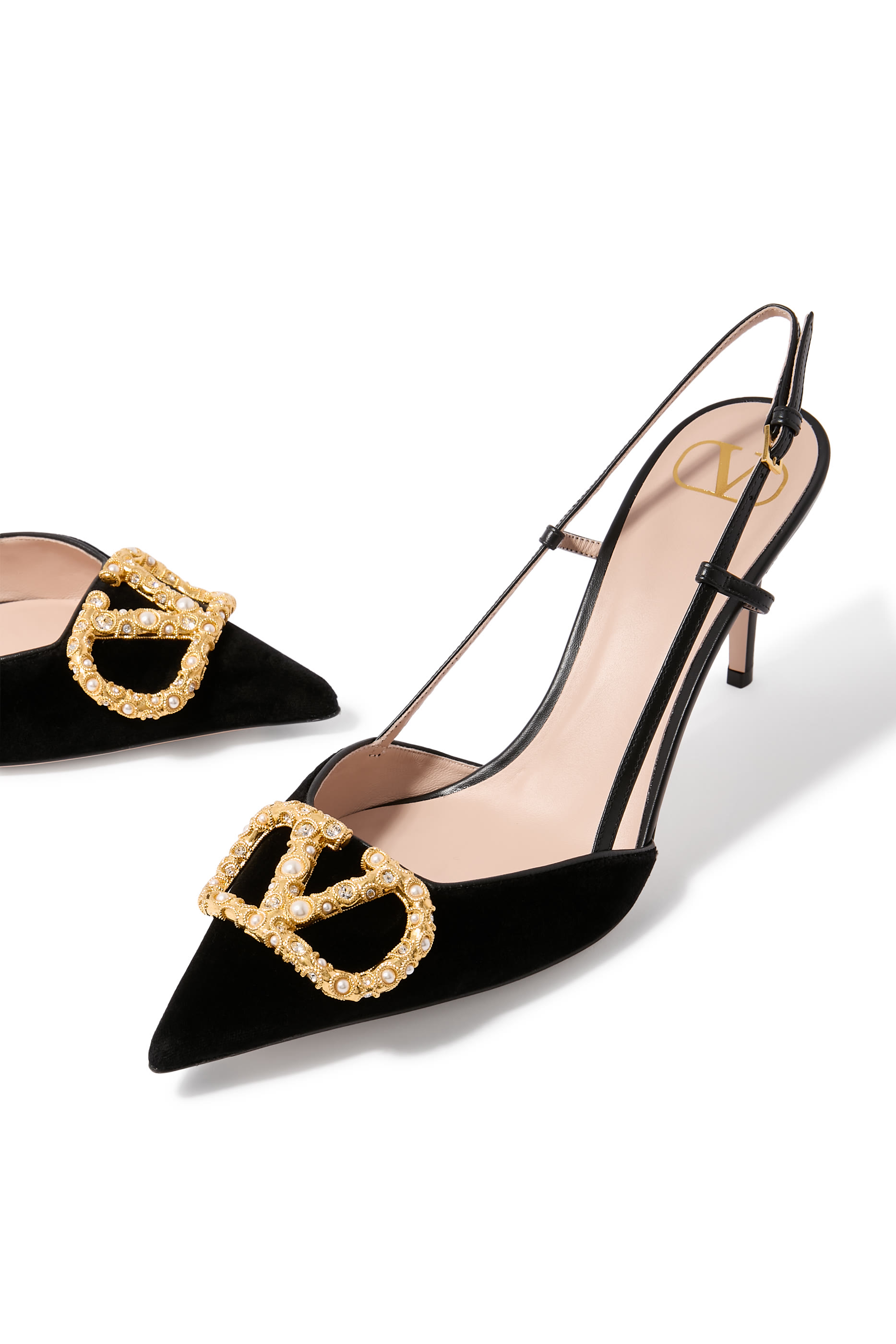 VLogo Signature Slingback 80 Pumps