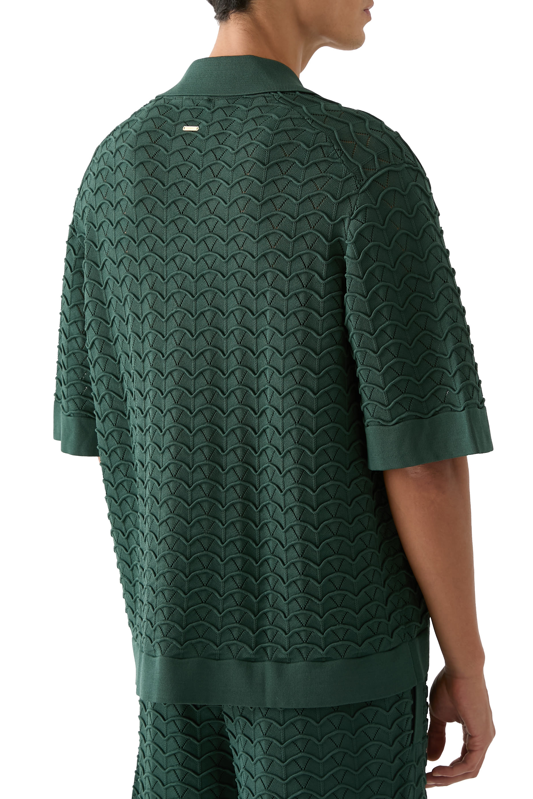 Ripple Rayon Knit Shirt