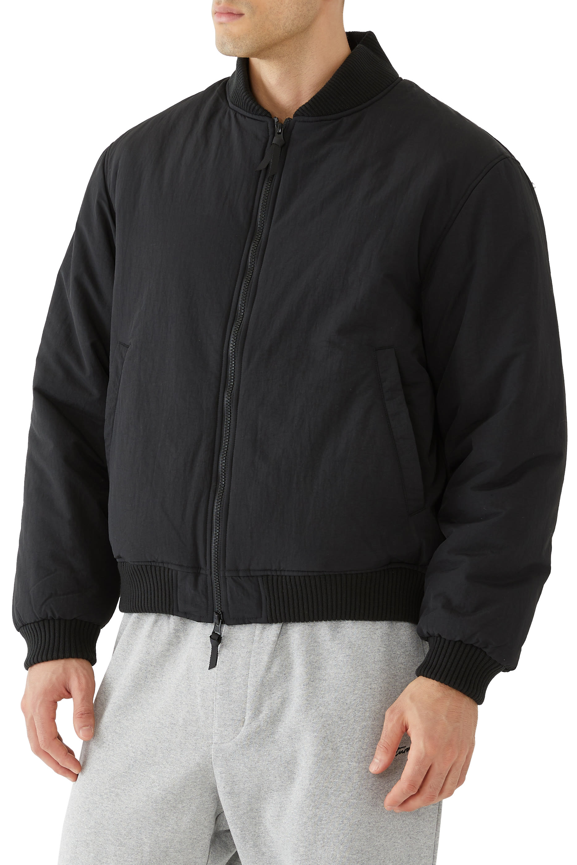 Padded Zip Blouson