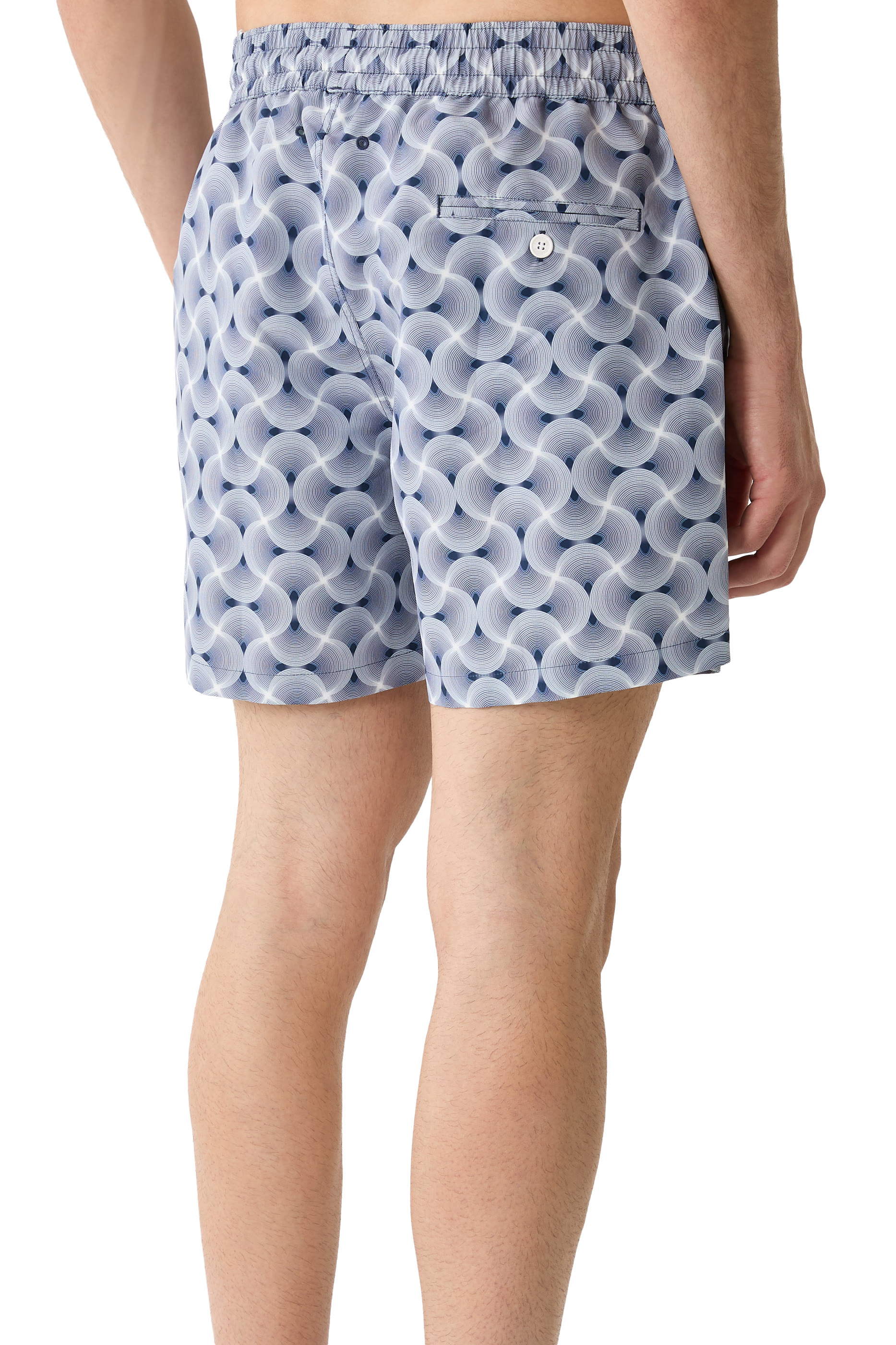 Rio Copacabana Espiral Print Swim Shorts