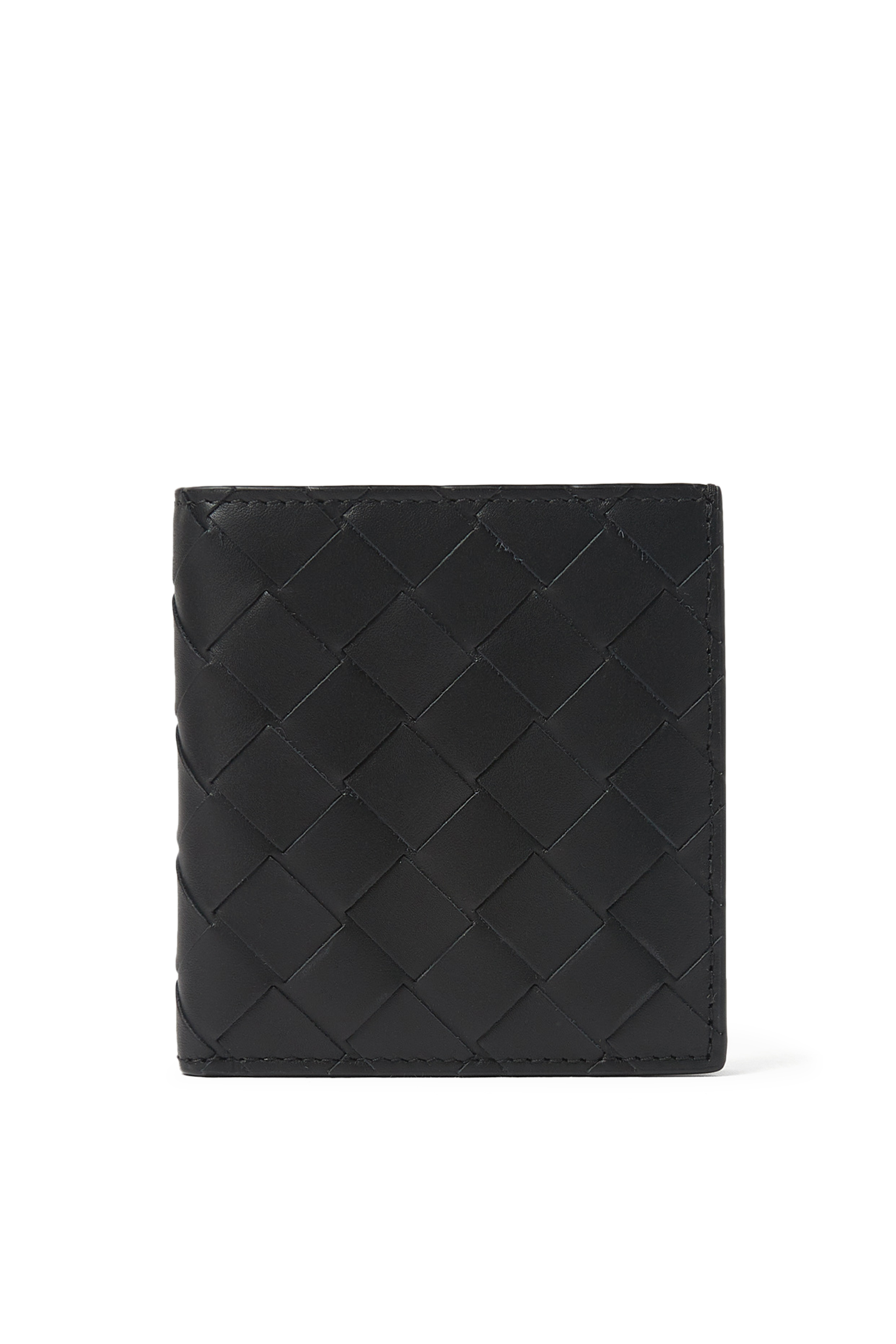 Intrecciato Slim Bi-Fold Wallet