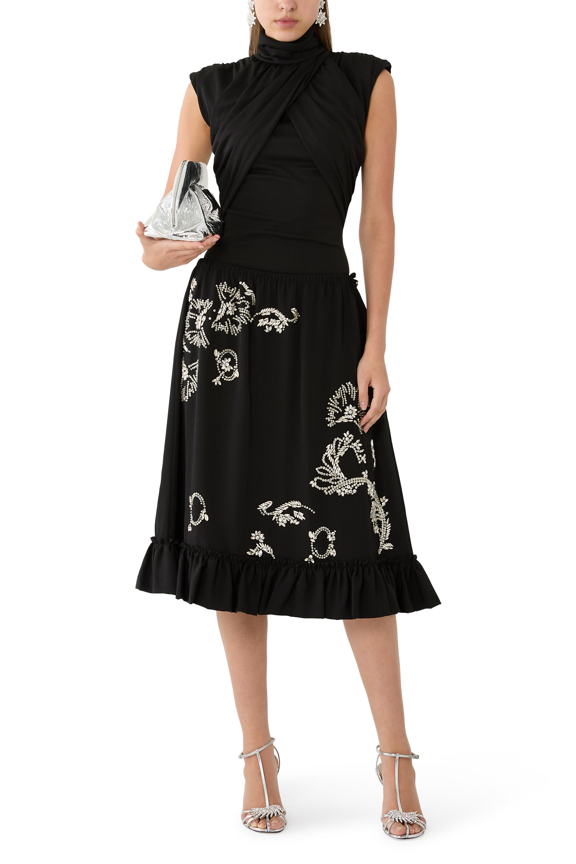 Samila Embroidered Skirt 