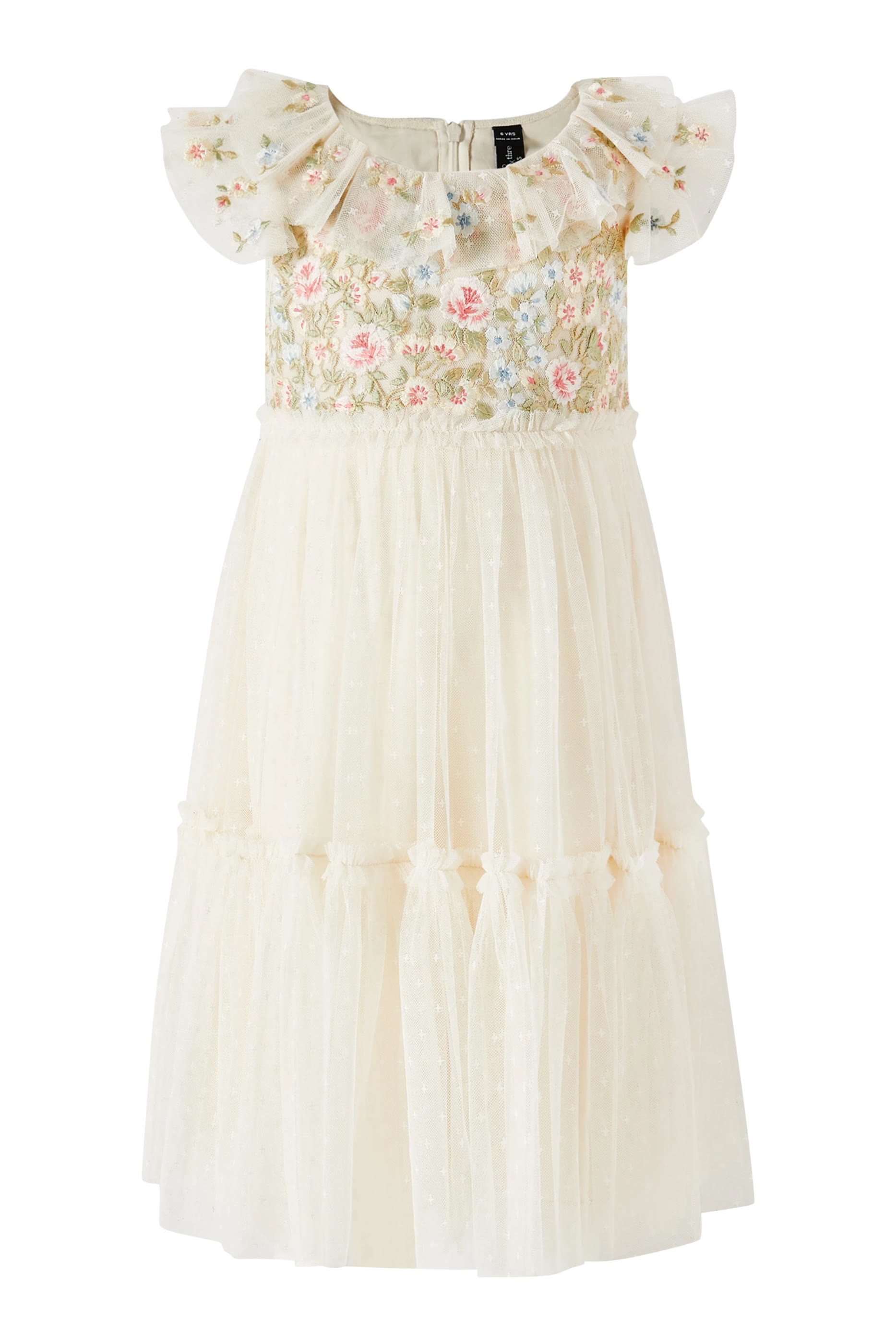 Kids Antoinettes Floral Bodice Dress