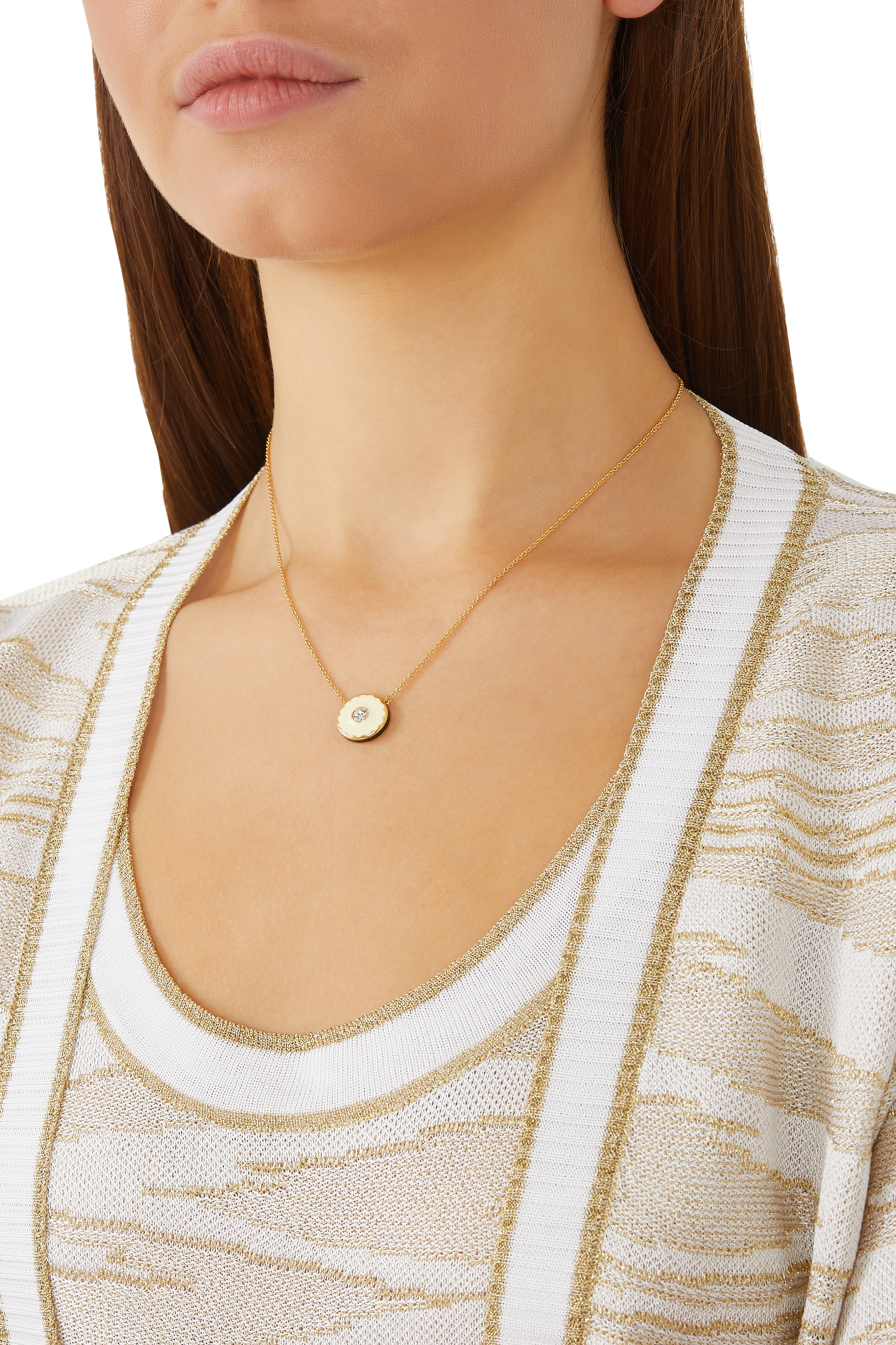 The Medallion Pendant Necklace