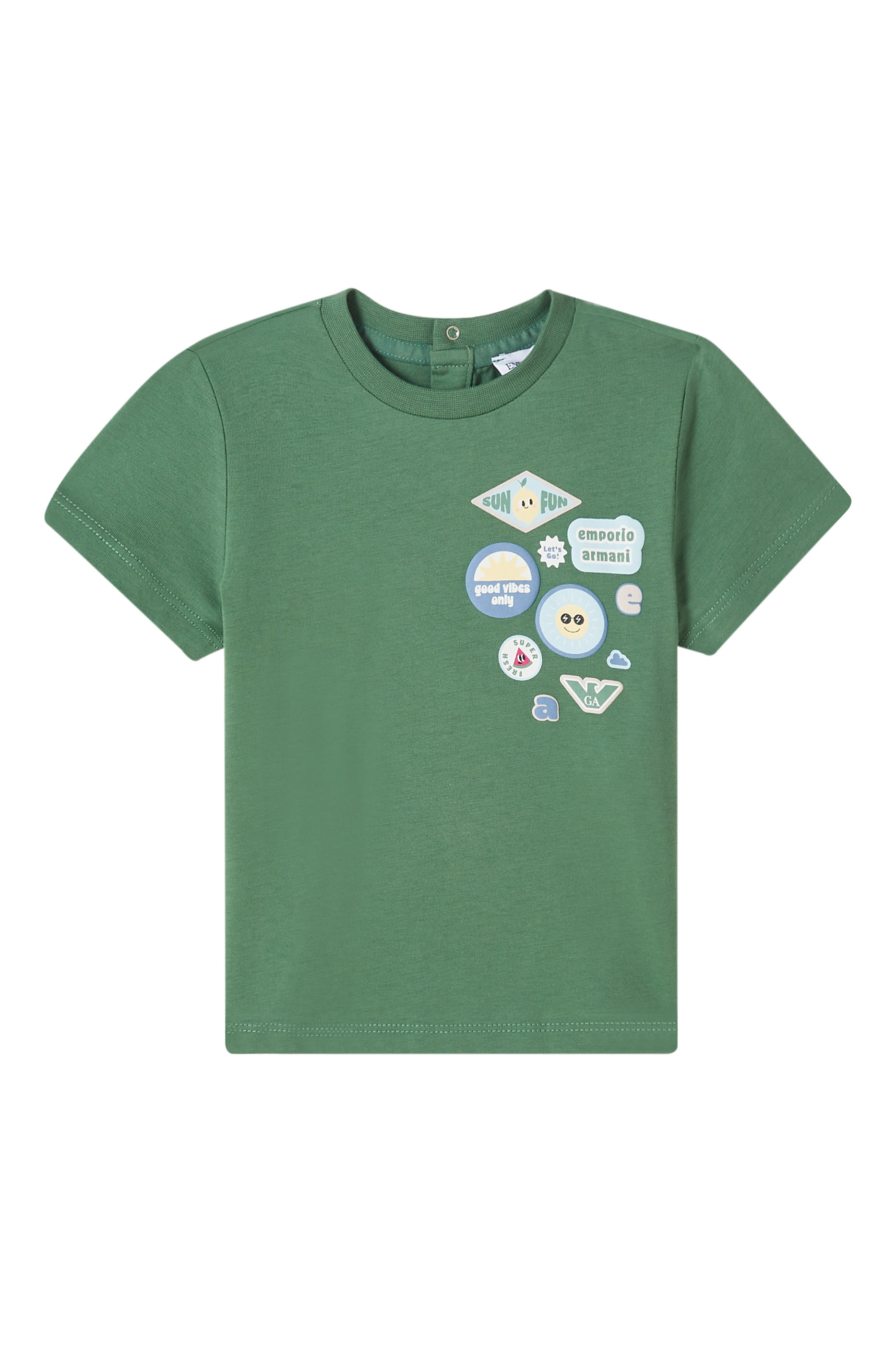 Kids Patch Detail T-Shirt