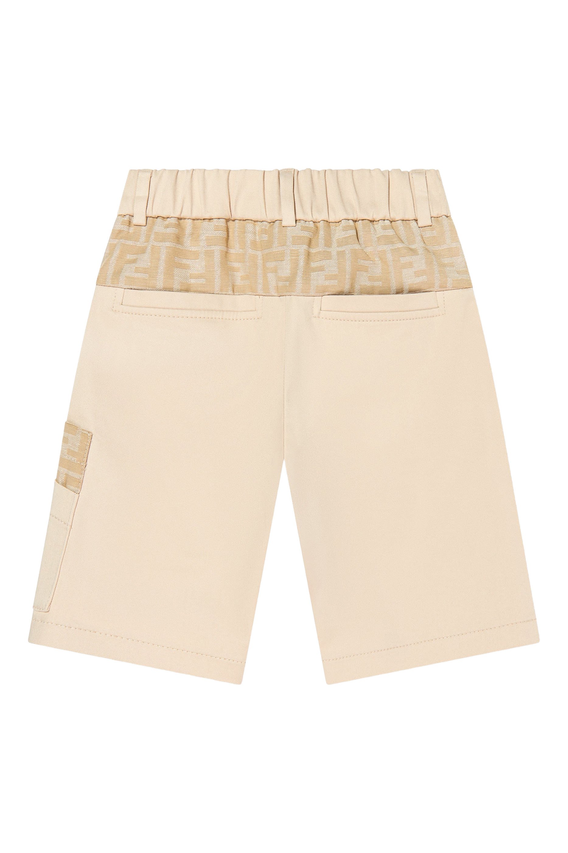 Kids Cotton Gabardine Shorts