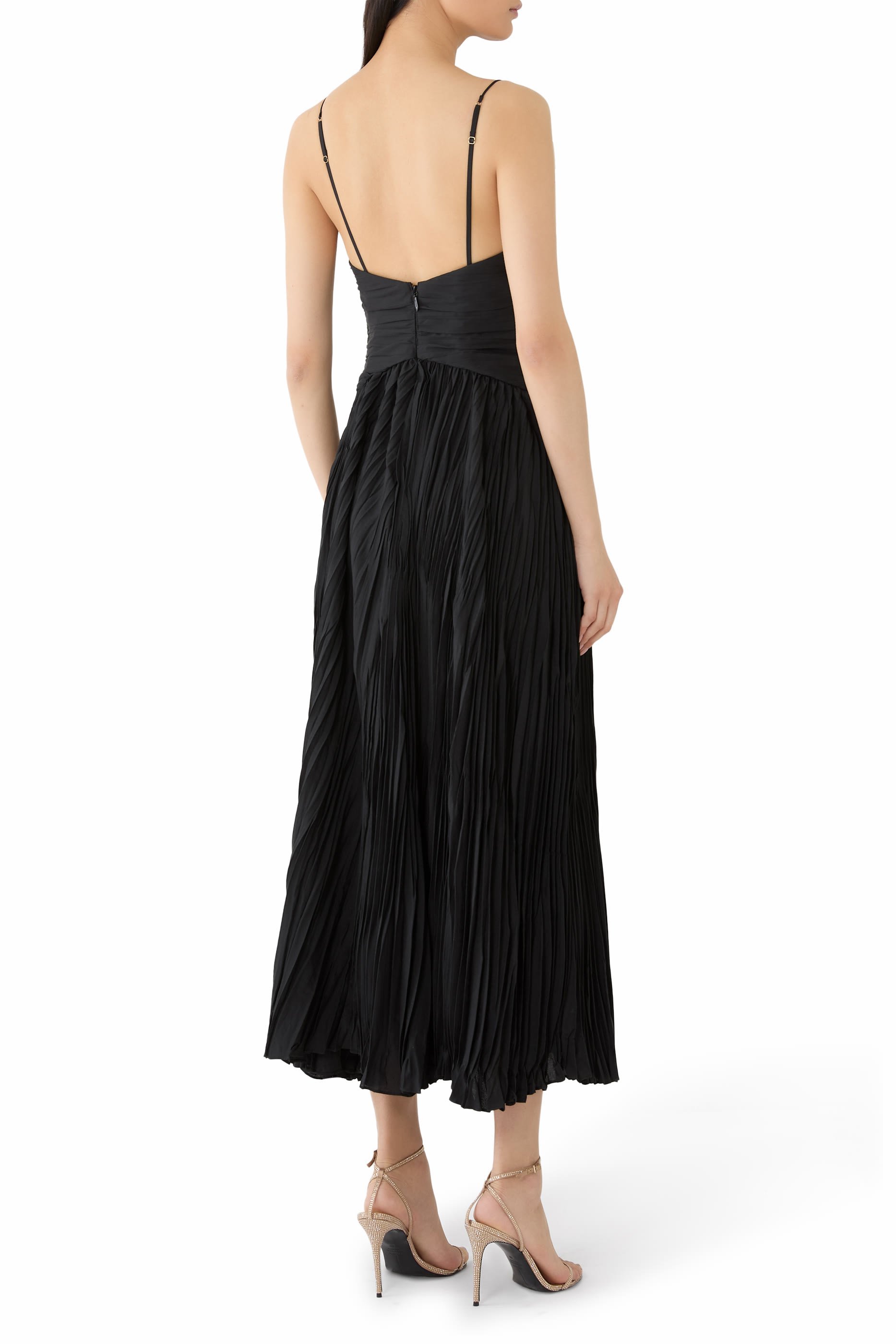 Broadhay Low-Back Maxi Dress
