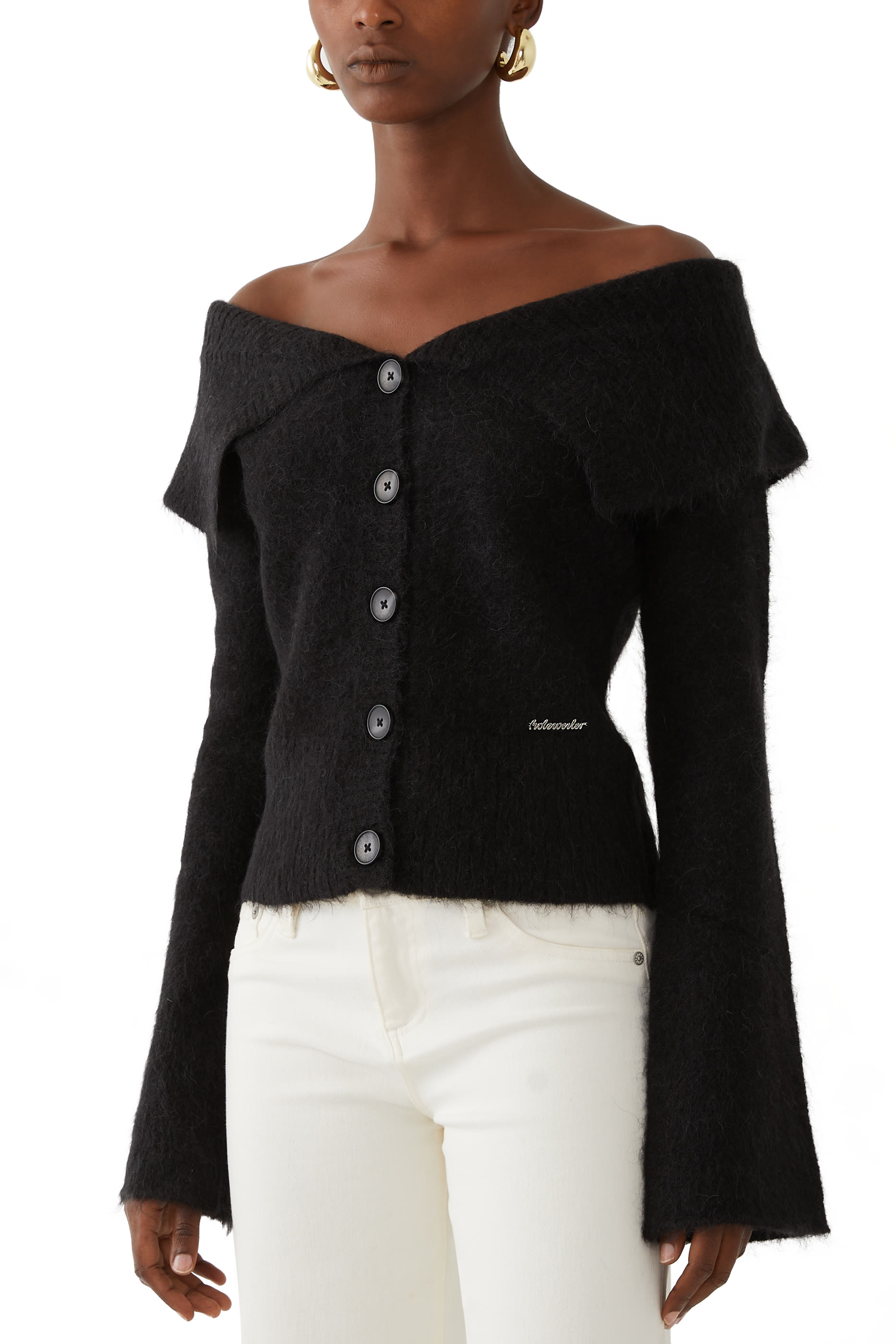 Off Shoulder Cardigan