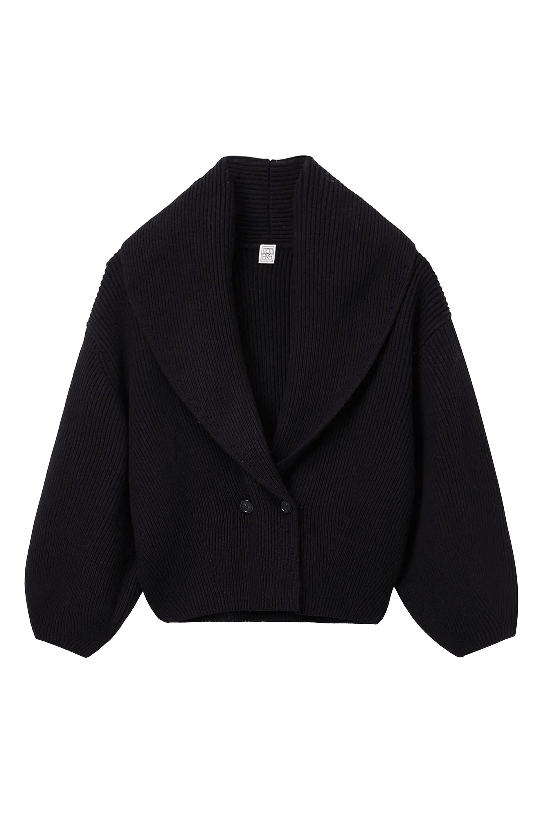 Shawl-Lapel Cardigan