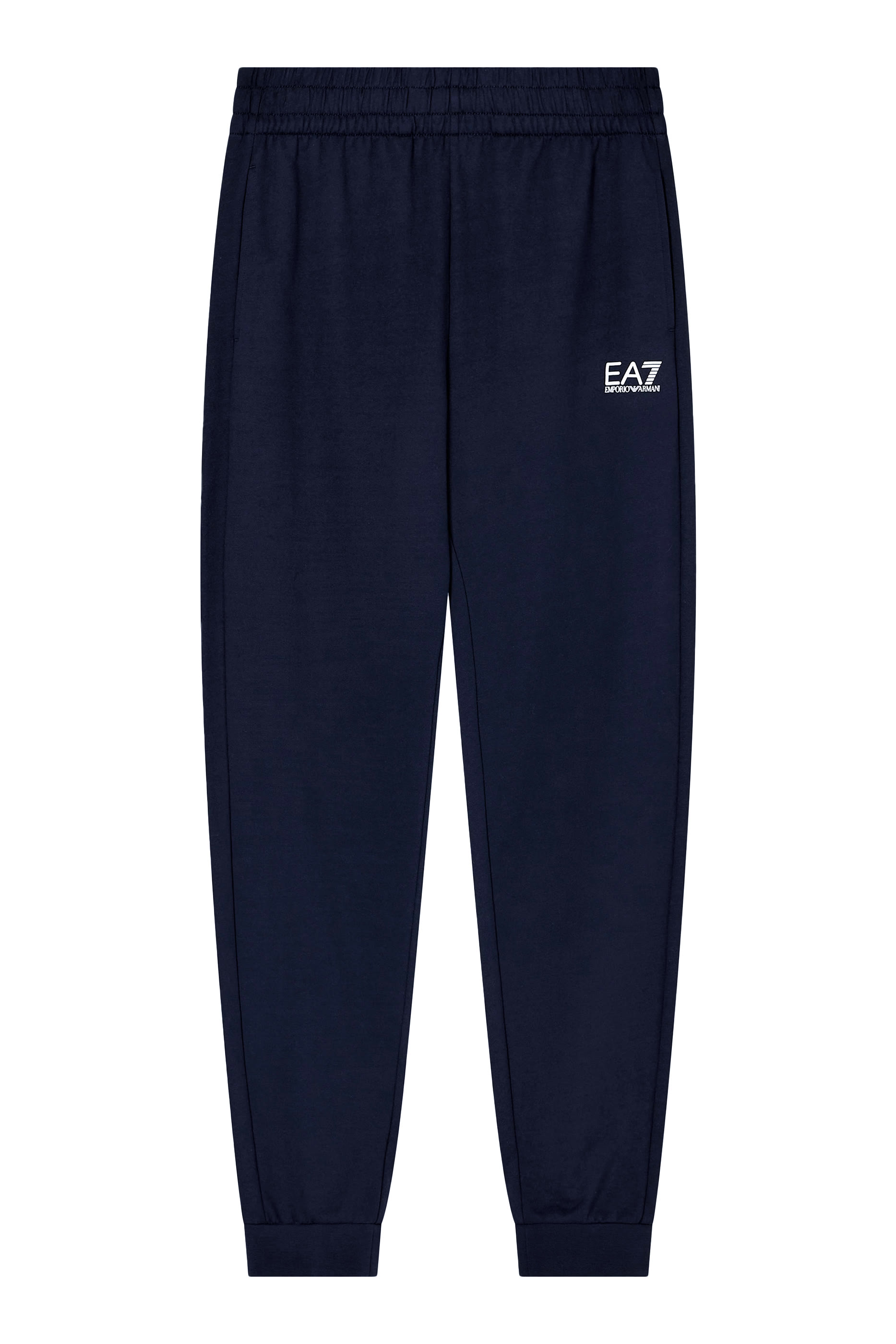 EA7 Logo Cotton Sweatpants