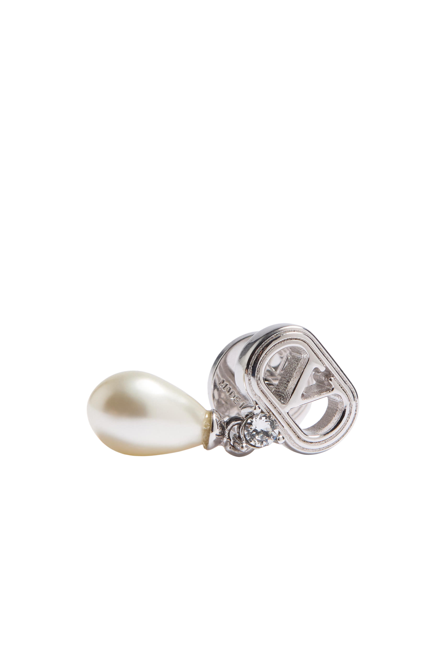 Teardrop Pearl Ovalette Earrings