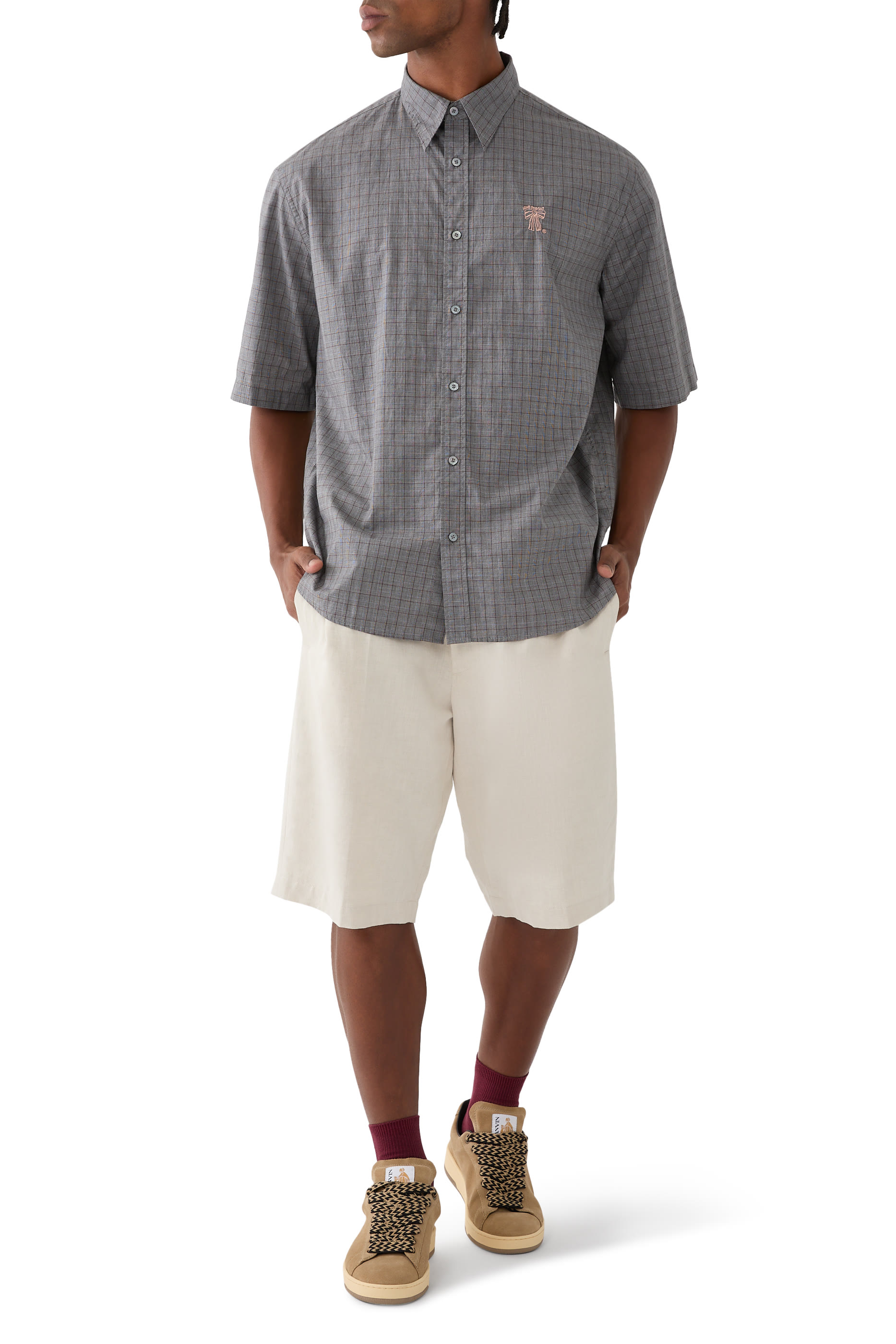 Short Sleeve Button-Up Shirt